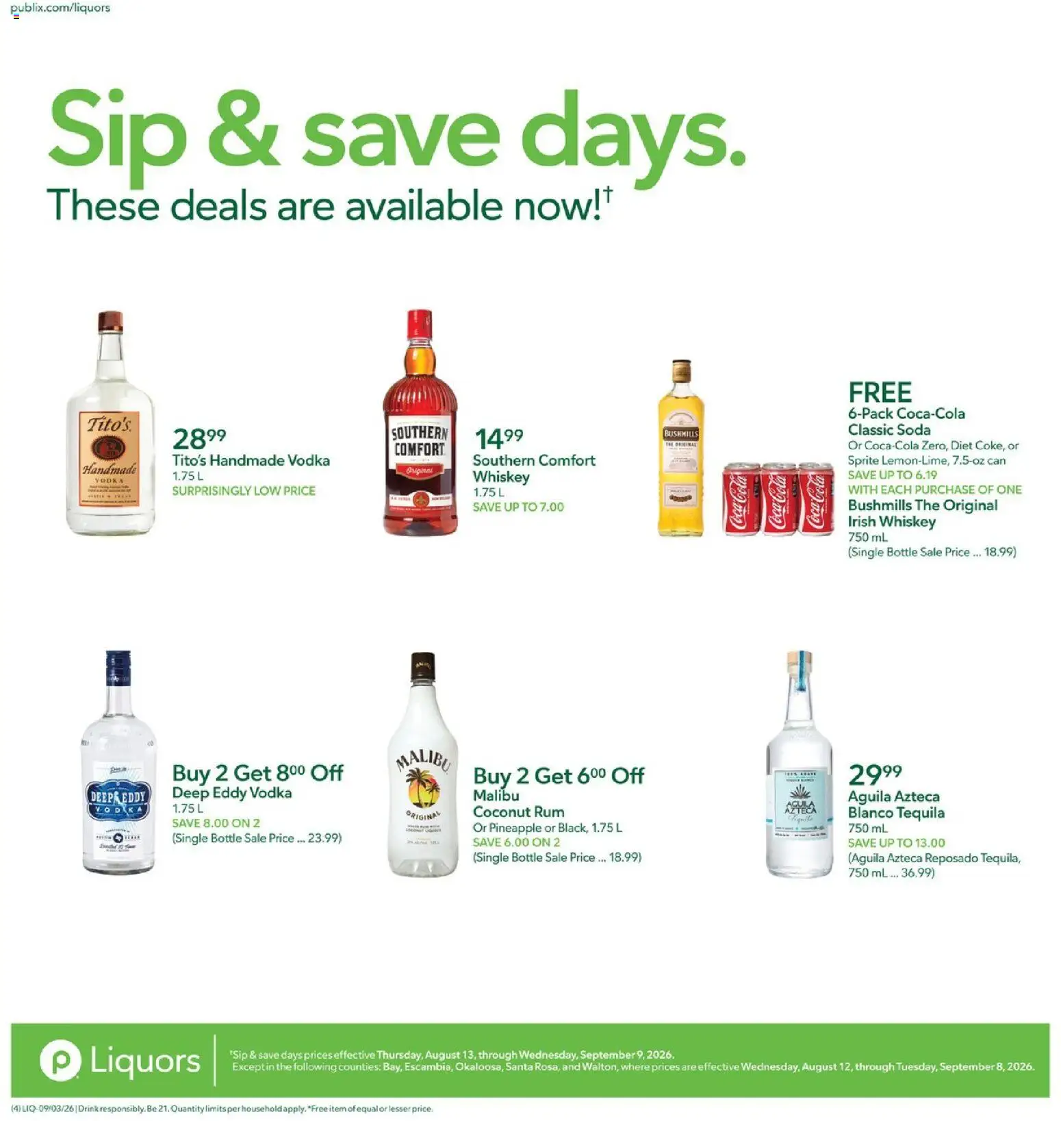 publix - Publix Liquor Ad - 09/03 - 09/09 2026 - page: 4