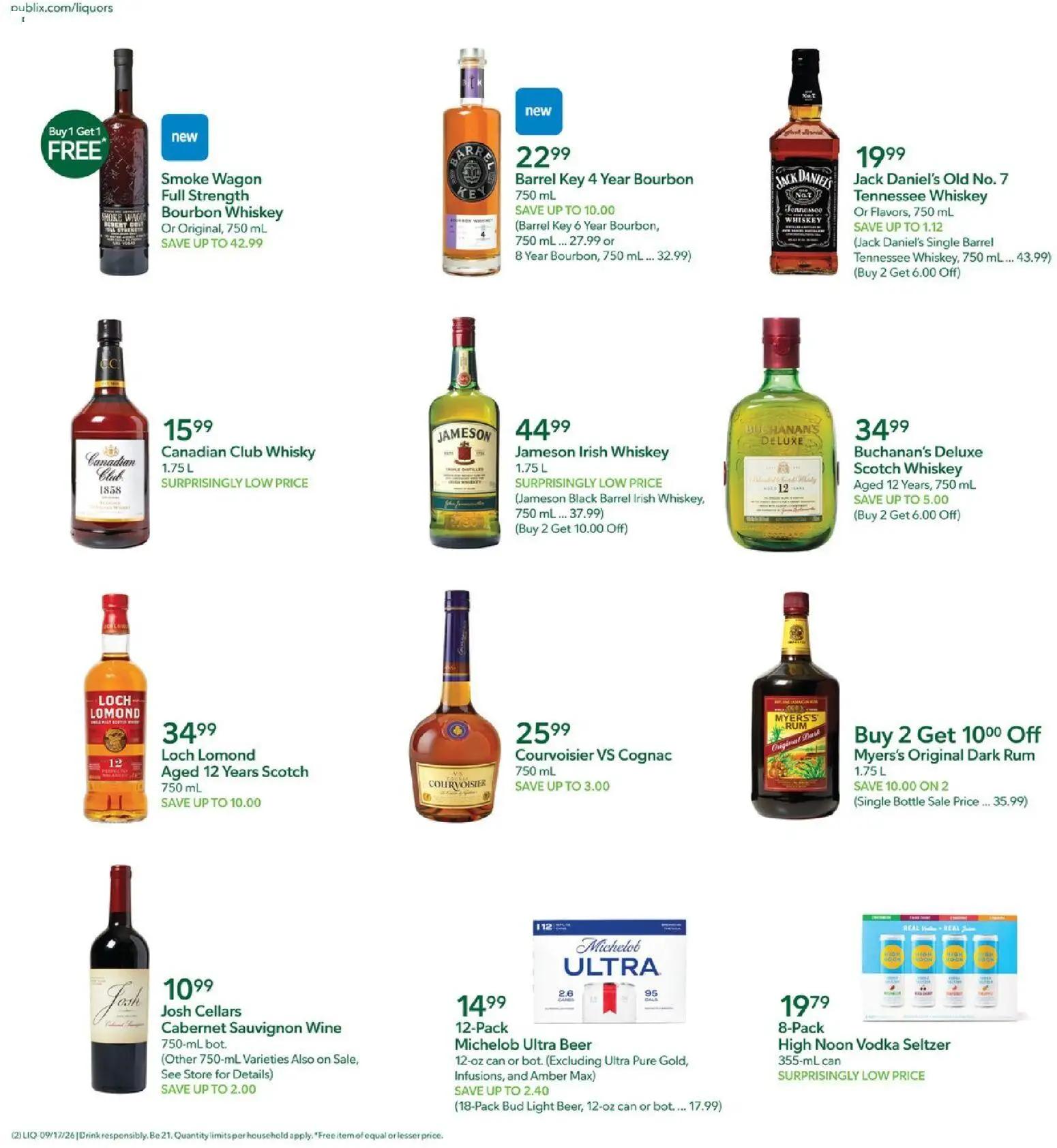 publix - Publix Liquor Ad - 09/17 - 09/23 2026 - page: 2