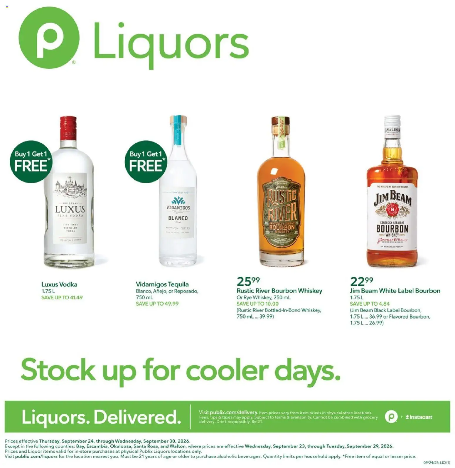 publix - Publix Liquor Ad - 09/24 - 09/30 2026