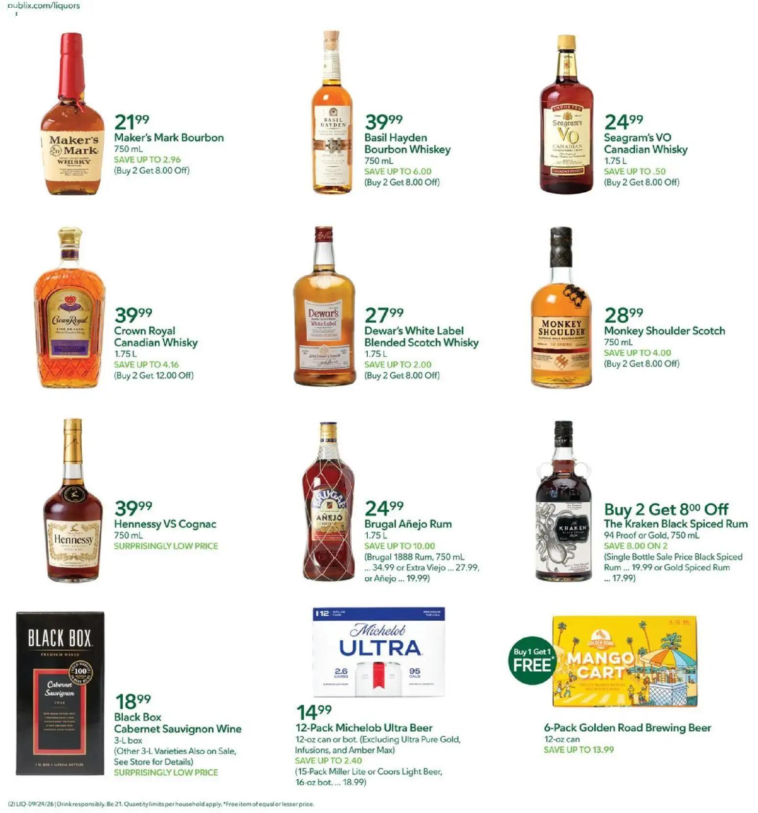 publix - Publix Liquor Ad - 09/24 - 09/30 2026 - page: 2