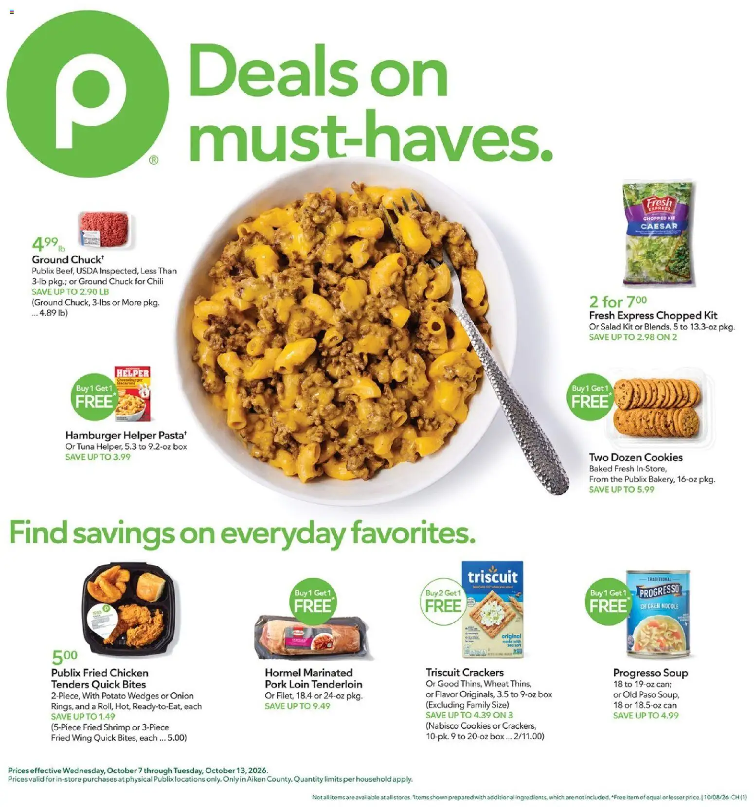 publix - Publix Weekly Ad - 10/07 - 10/13 2026