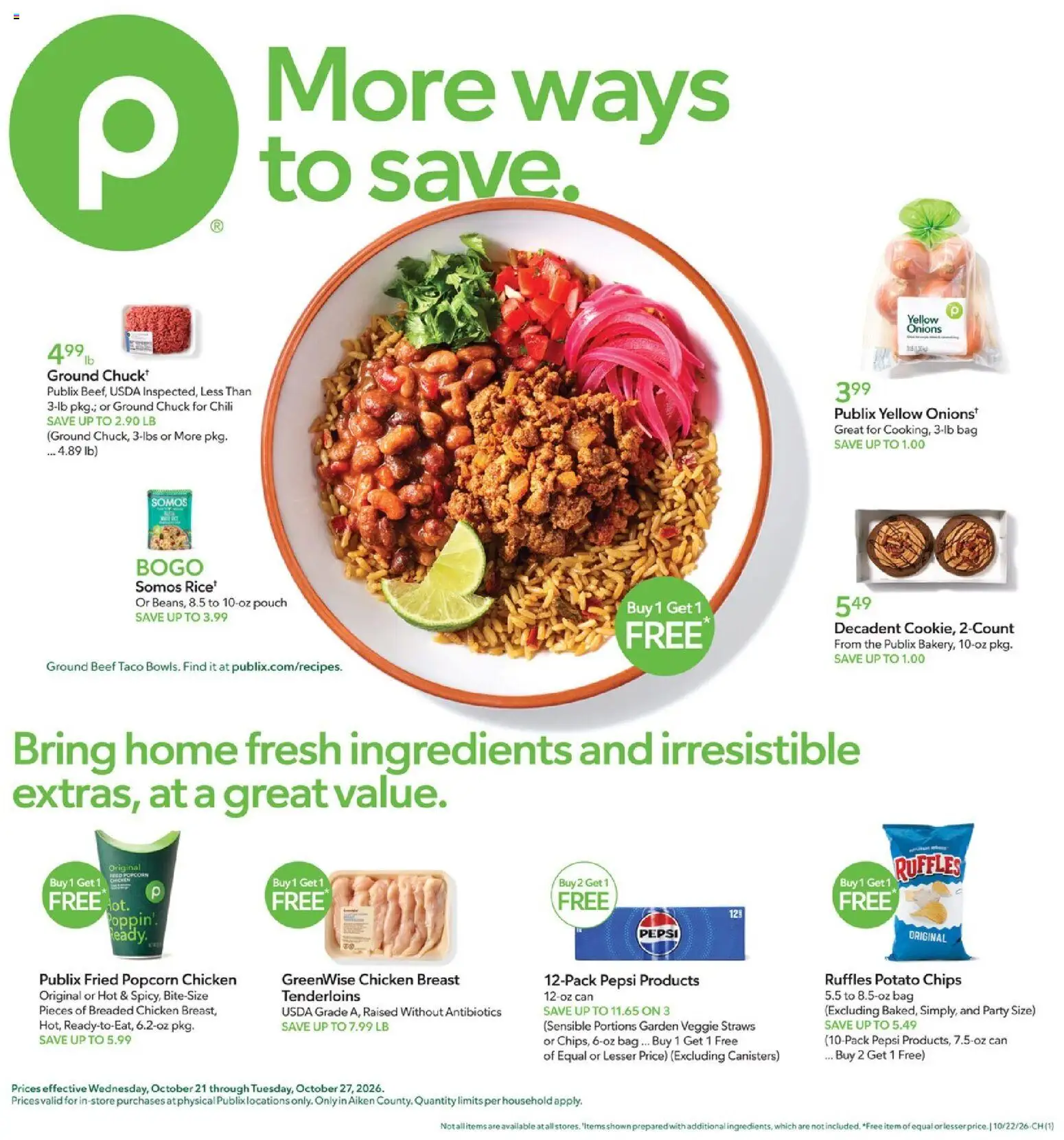 publix - Publix Weekly Ad - 10/21 - 10/27 2026