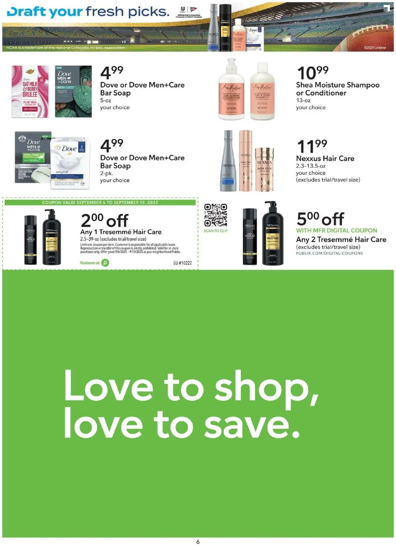 publix - Publix Extra Savings - 09/06 - 09/19 2025 - page: 6