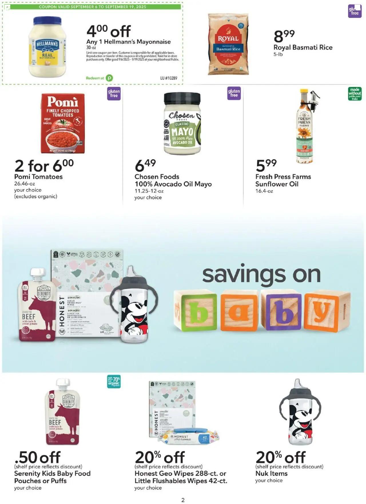 publix - Publix Extra Savings - 09/06 - 09/19 2025 - page: 2