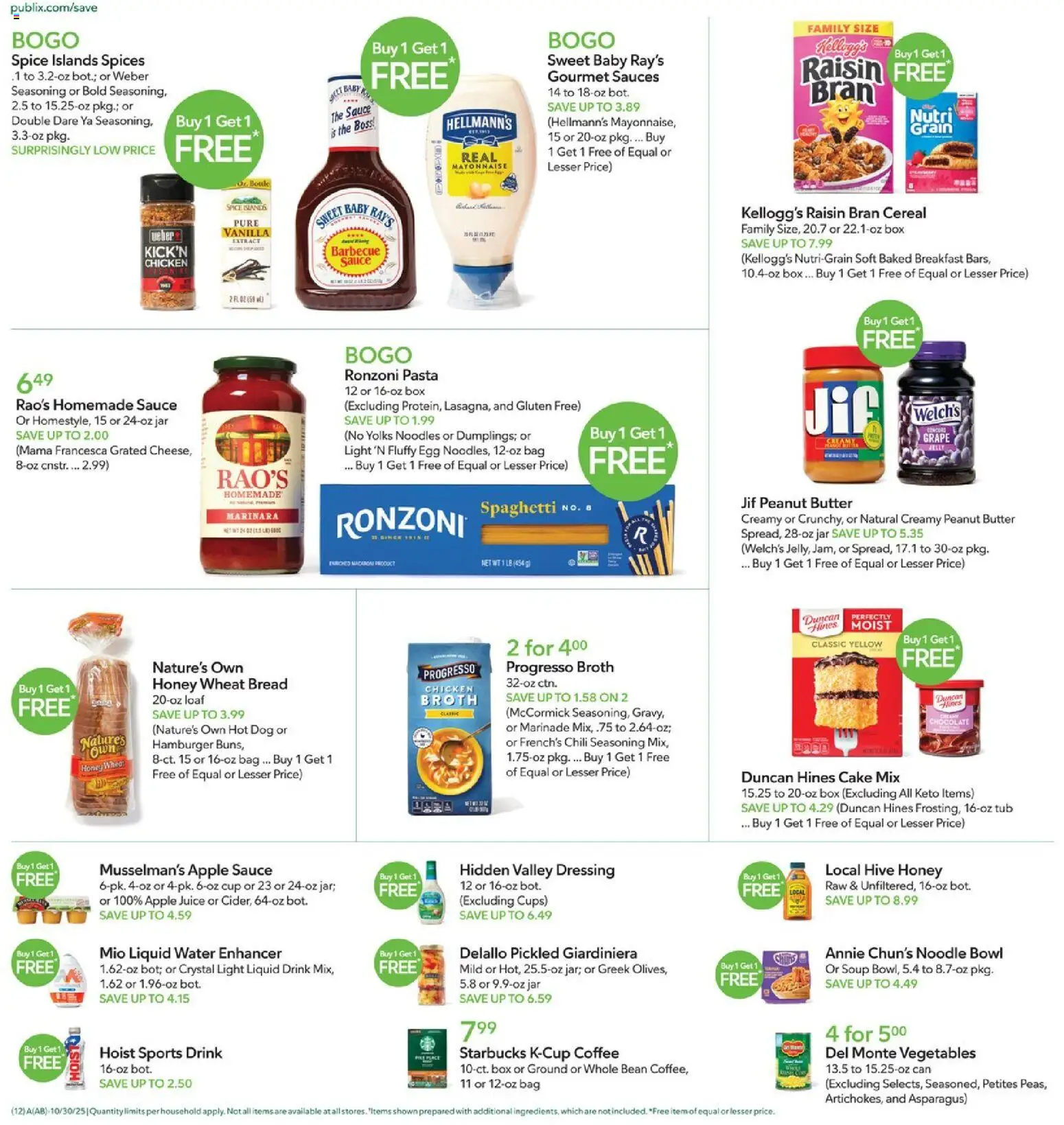 publix - Publix Leaflet - 10/29 - 11/04 2025 - page: 12