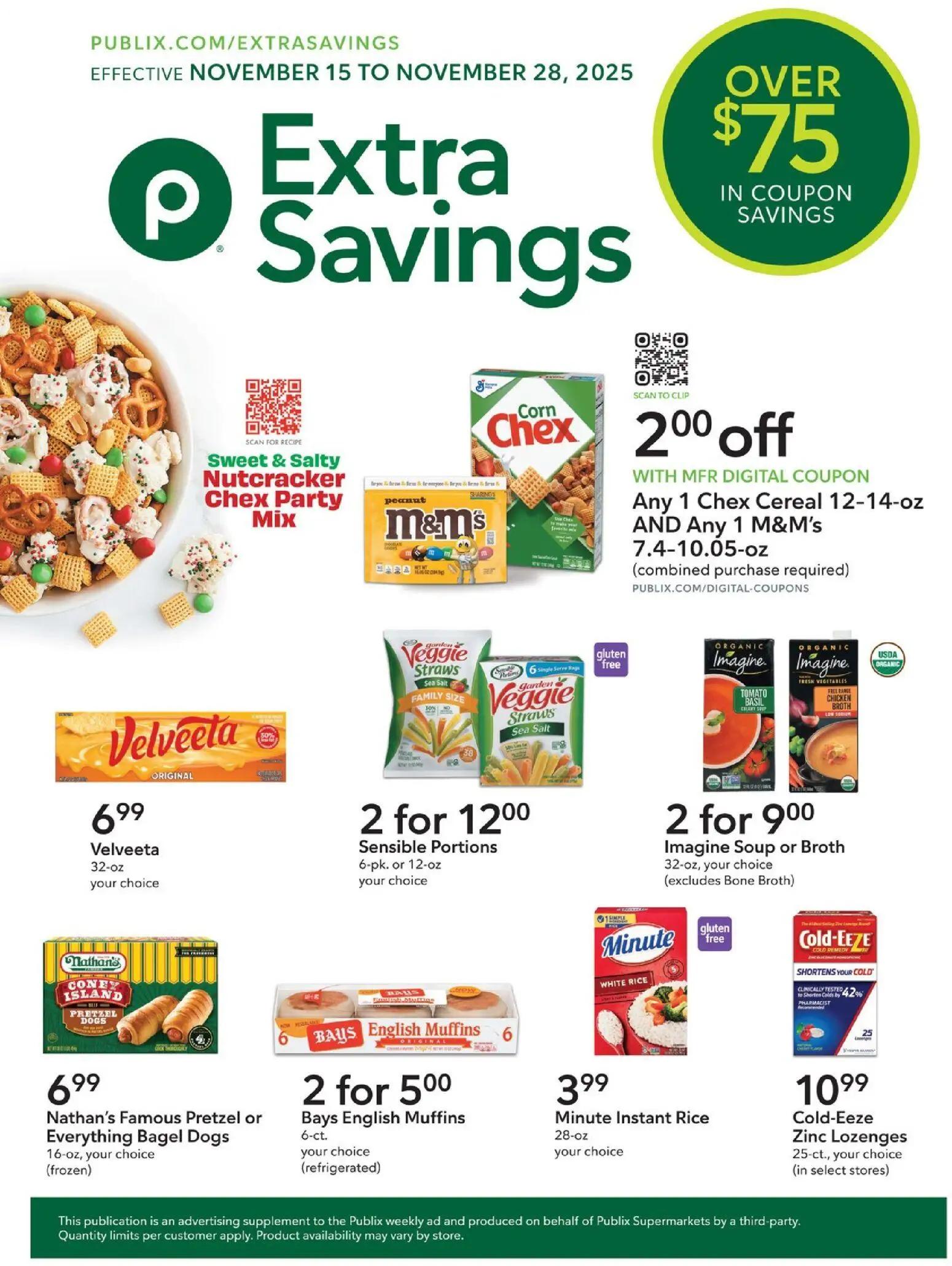 publix - Publix Extra Savings - 11/15 - 11/28 2025