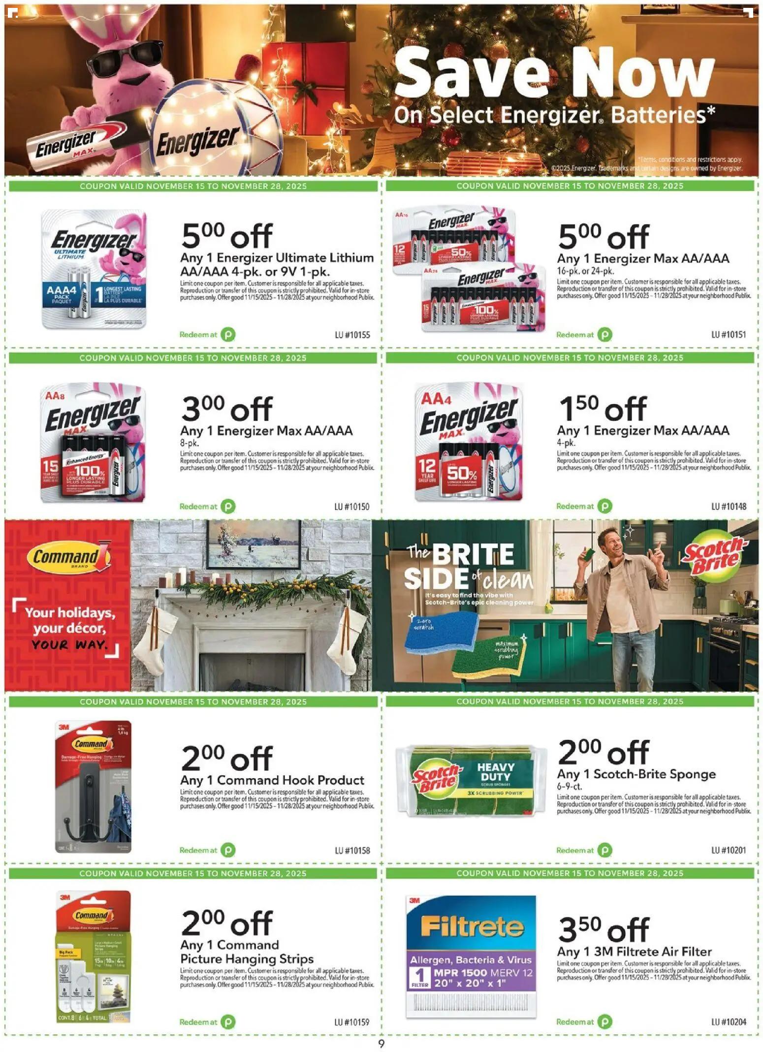 publix - Publix Extra Savings - 11/15 - 11/28 2025 - page: 9