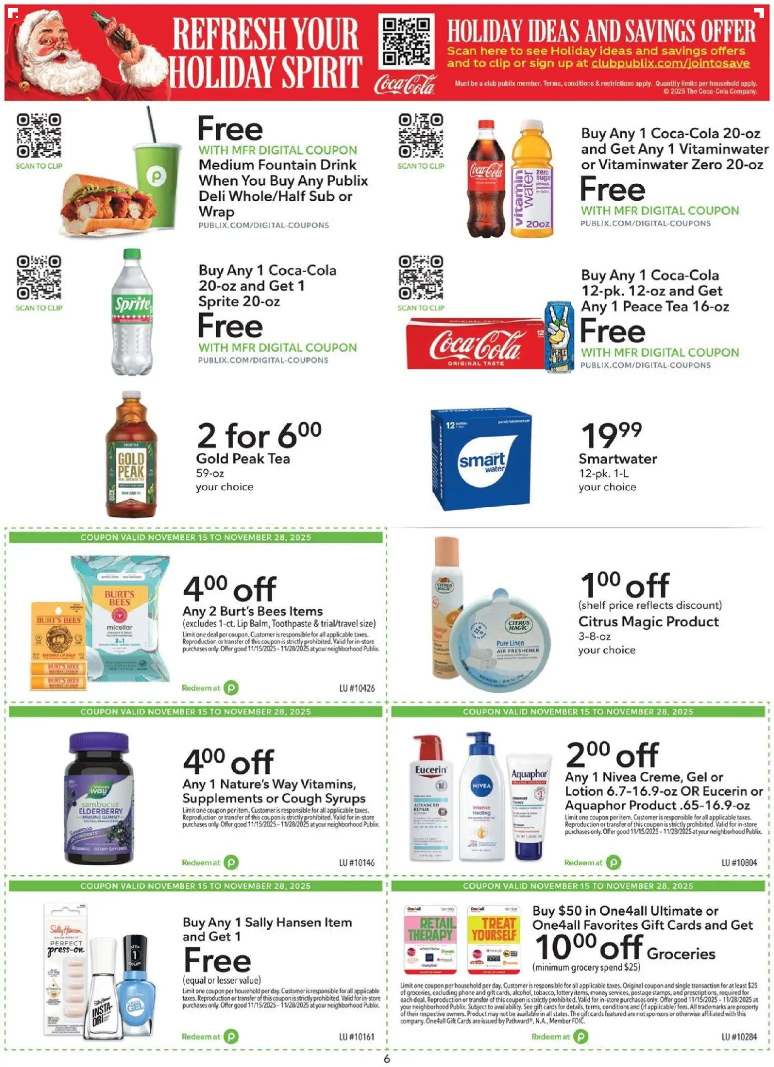 publix - Publix Extra Savings - 11/15 - 11/28 2025 - page: 6