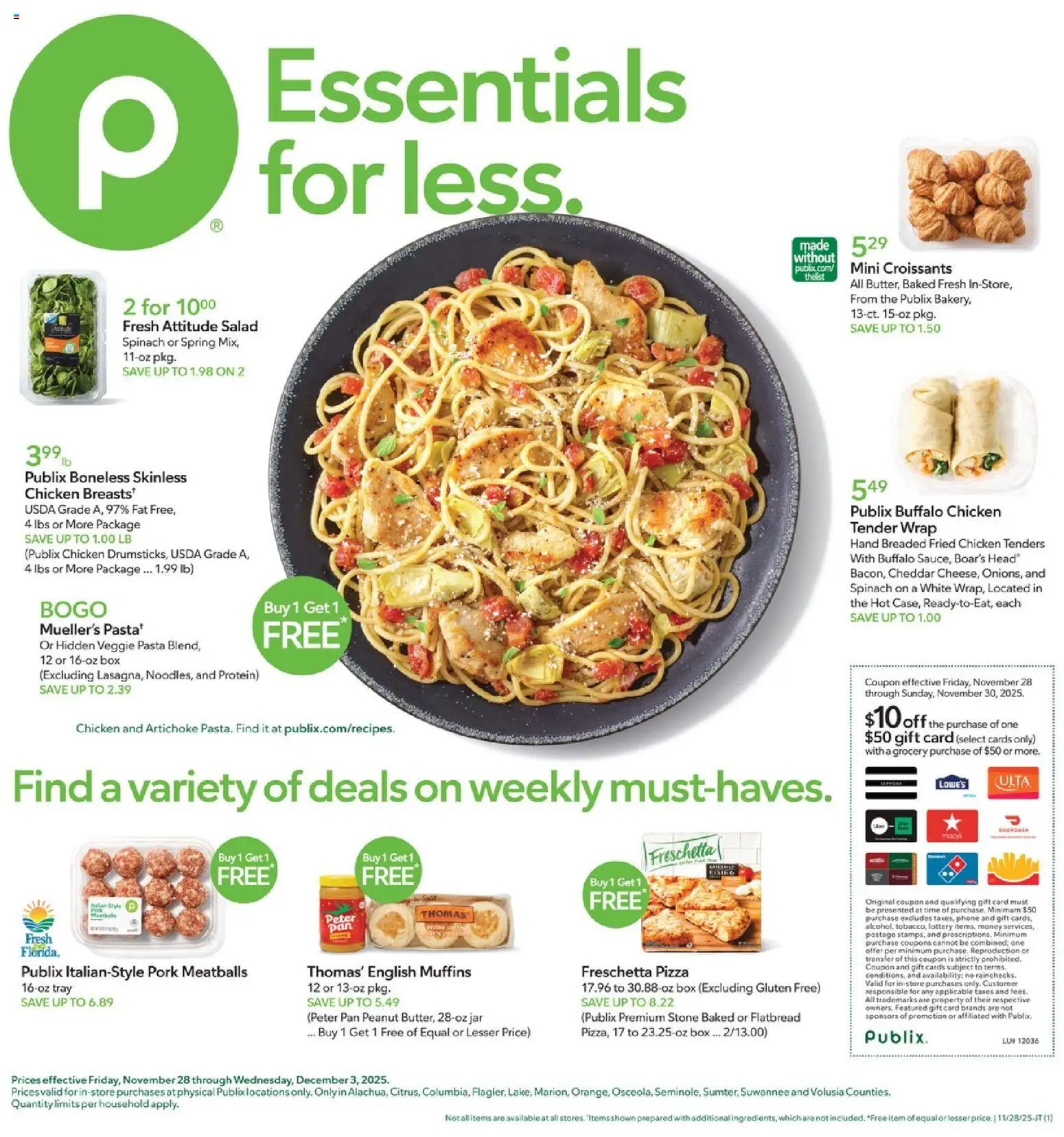 publix - Publix Weekly Ad - 11/28 - 12/03 2025
