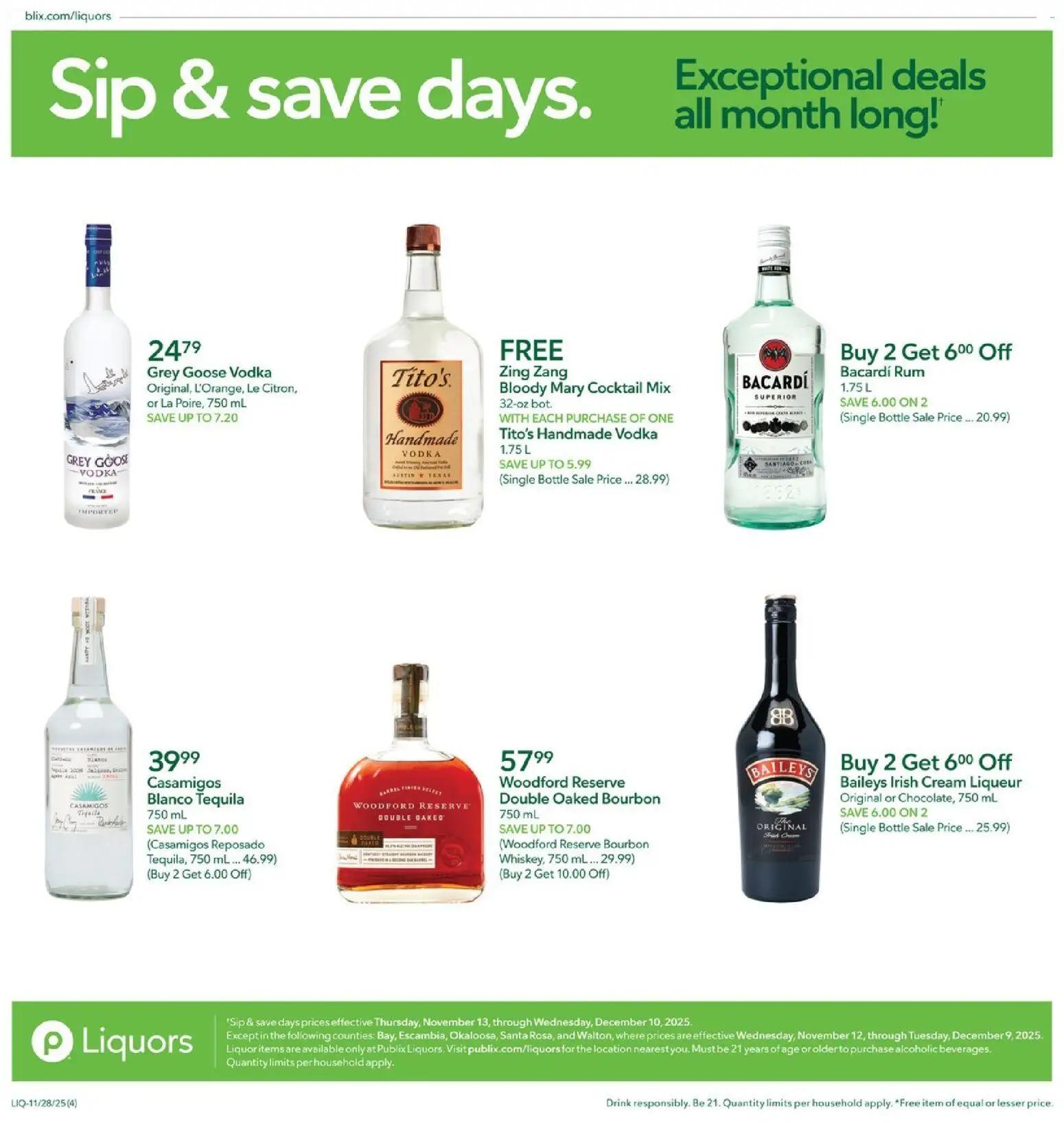 publix - Publix Liquor - 11/28 - 12/03 2025 - page: 4