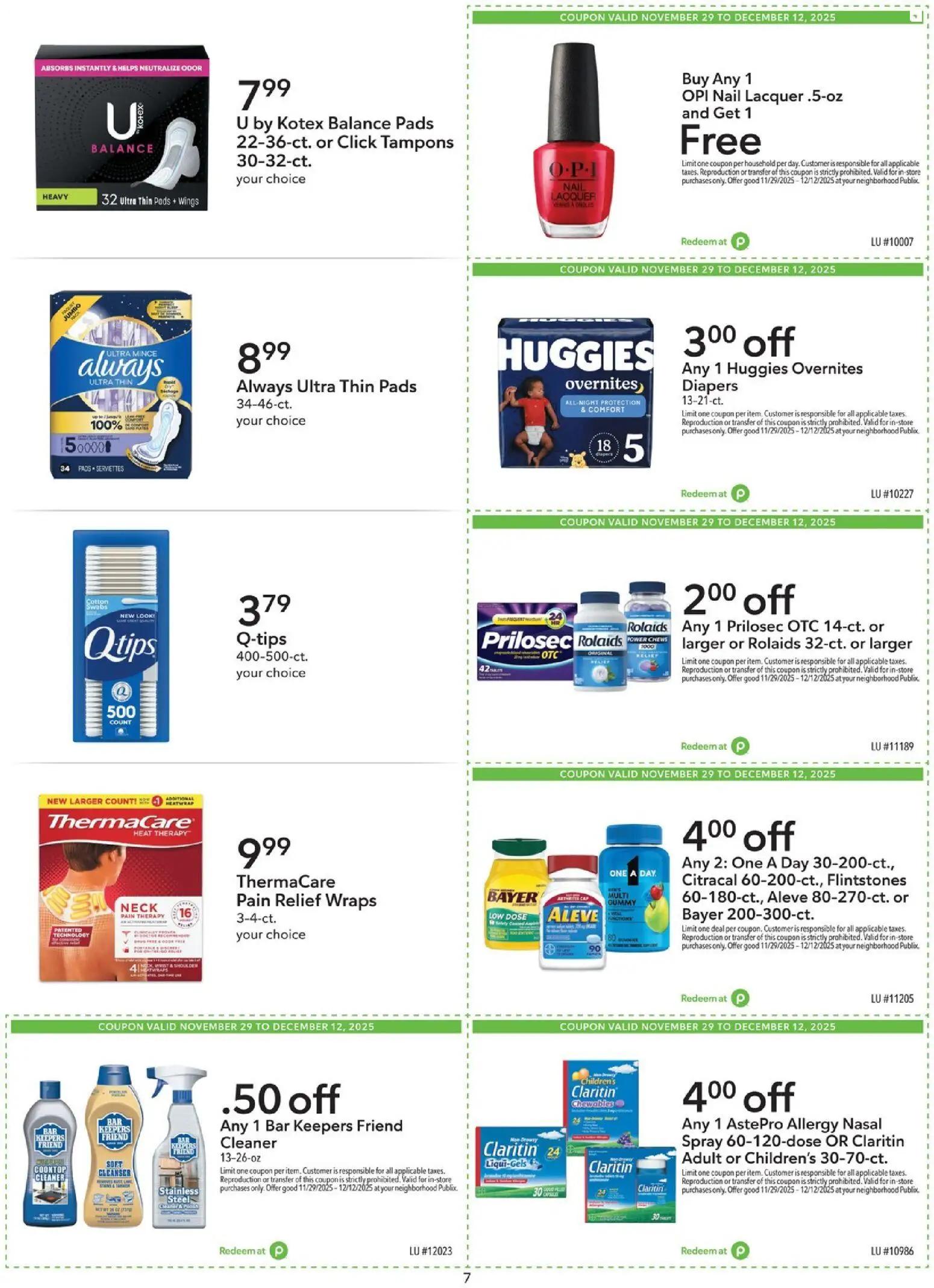 publix - Publix Extra Savings - 11/29 - 12/12 2025 - page: 7