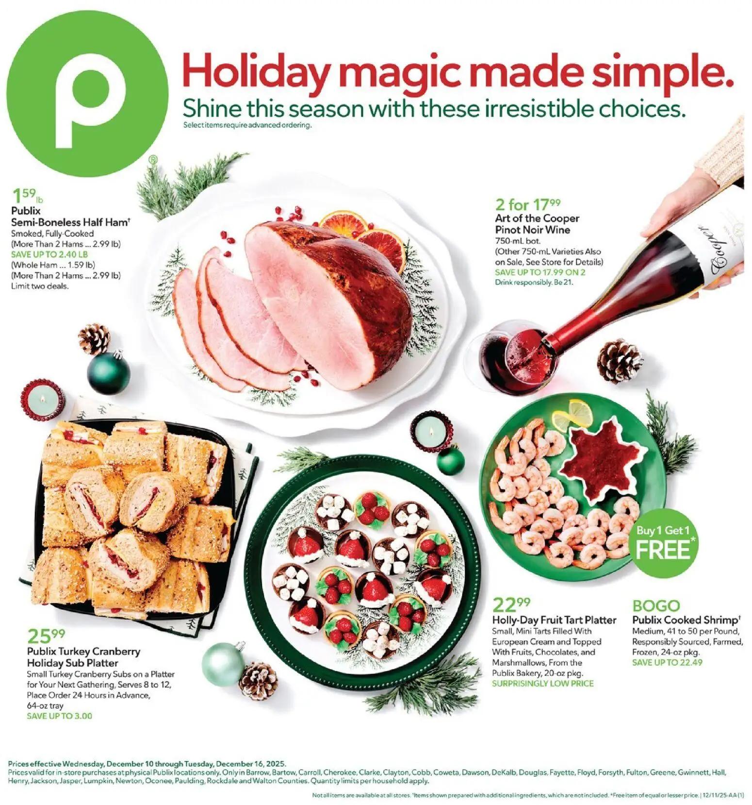 publix - Publix Weekly Ad - 12/10 - 12/16 2025