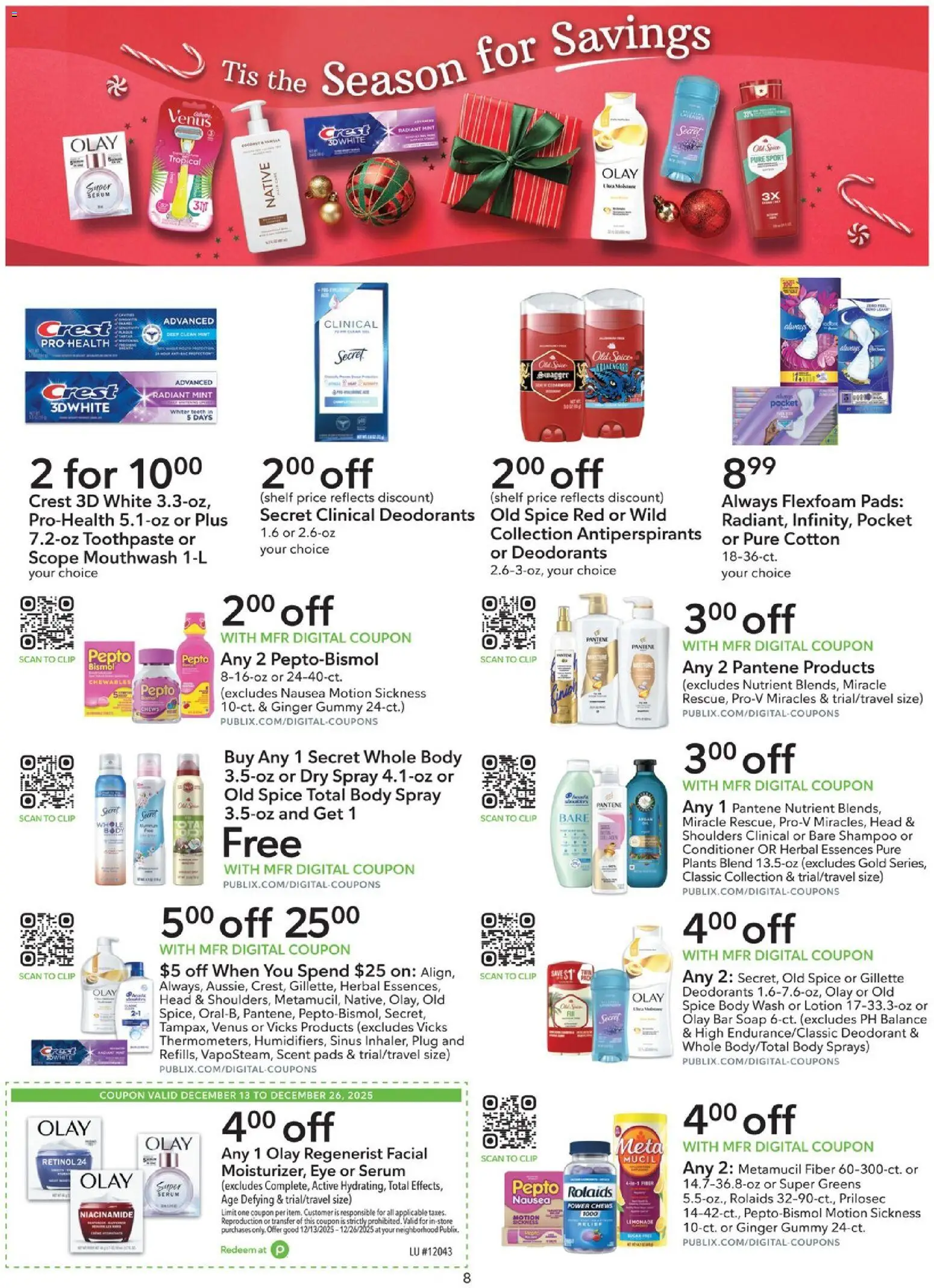 publix - Publix Extra Savings - 12/13 - 12/26 2025 - page: 8