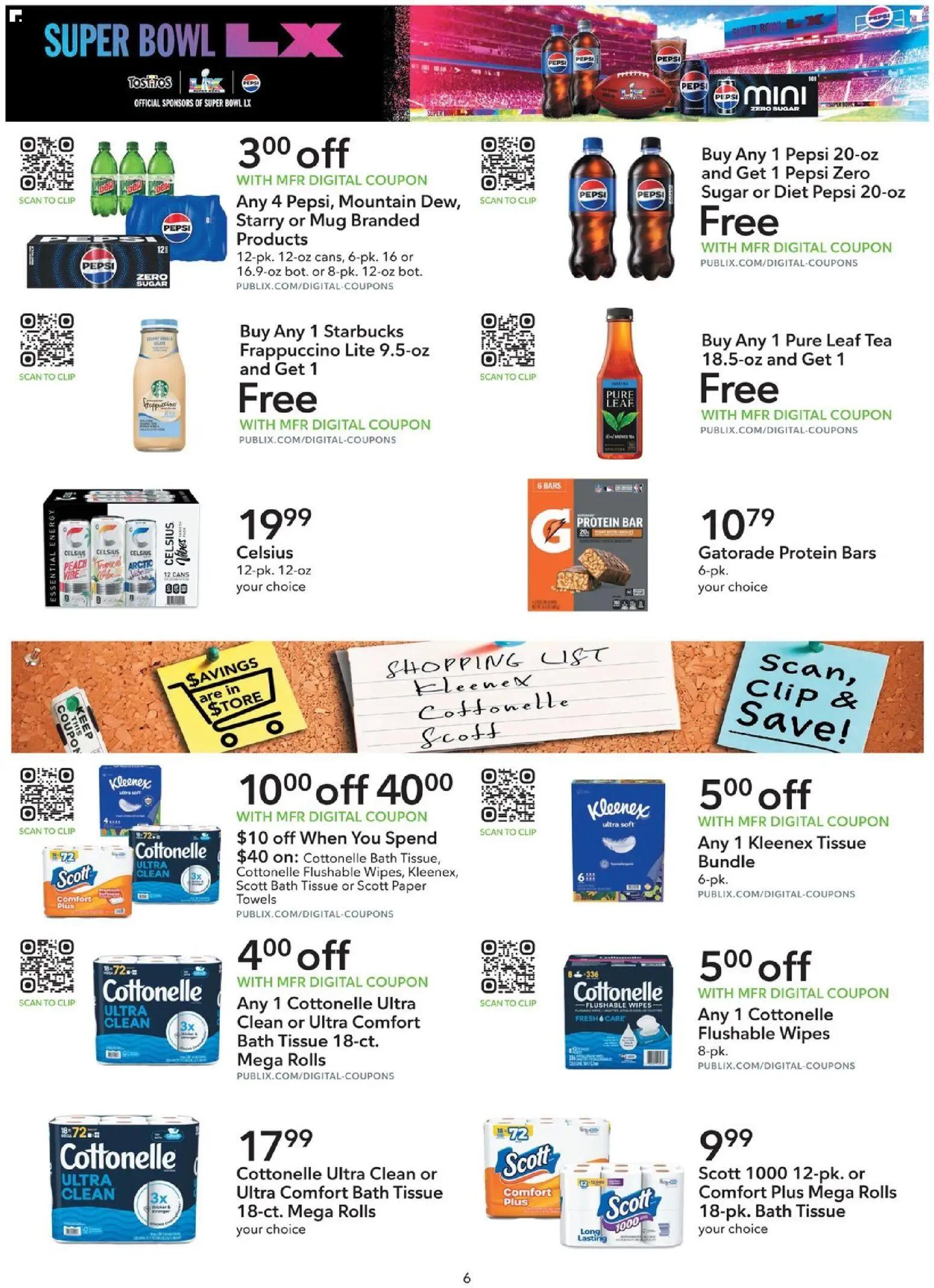 publix - Publix Extra Savings - 01/10 - 01/23 2026 - page: 6