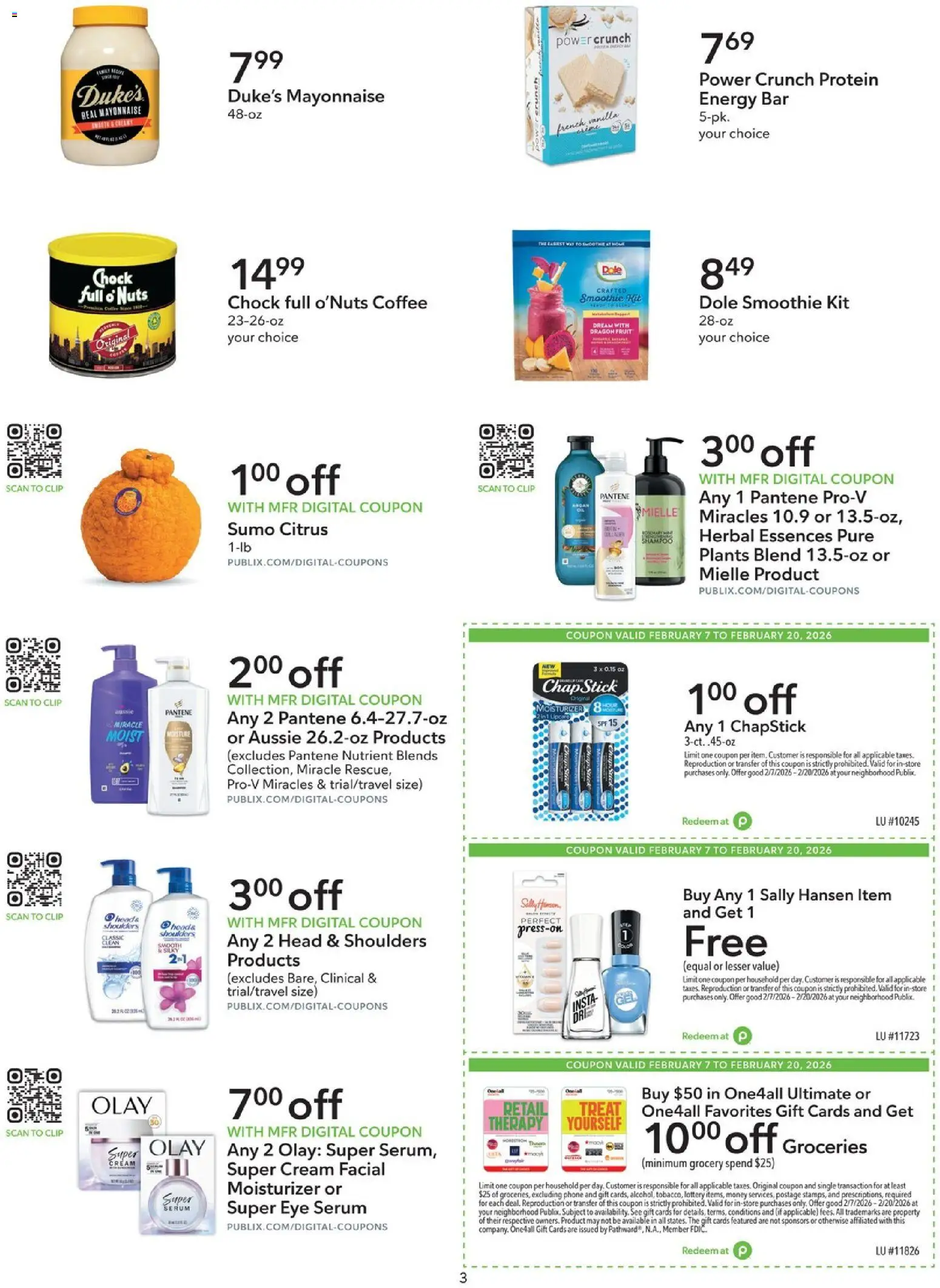 publix - Publix Extra Savings - 02/07 - 02/20 2026 - page: 3