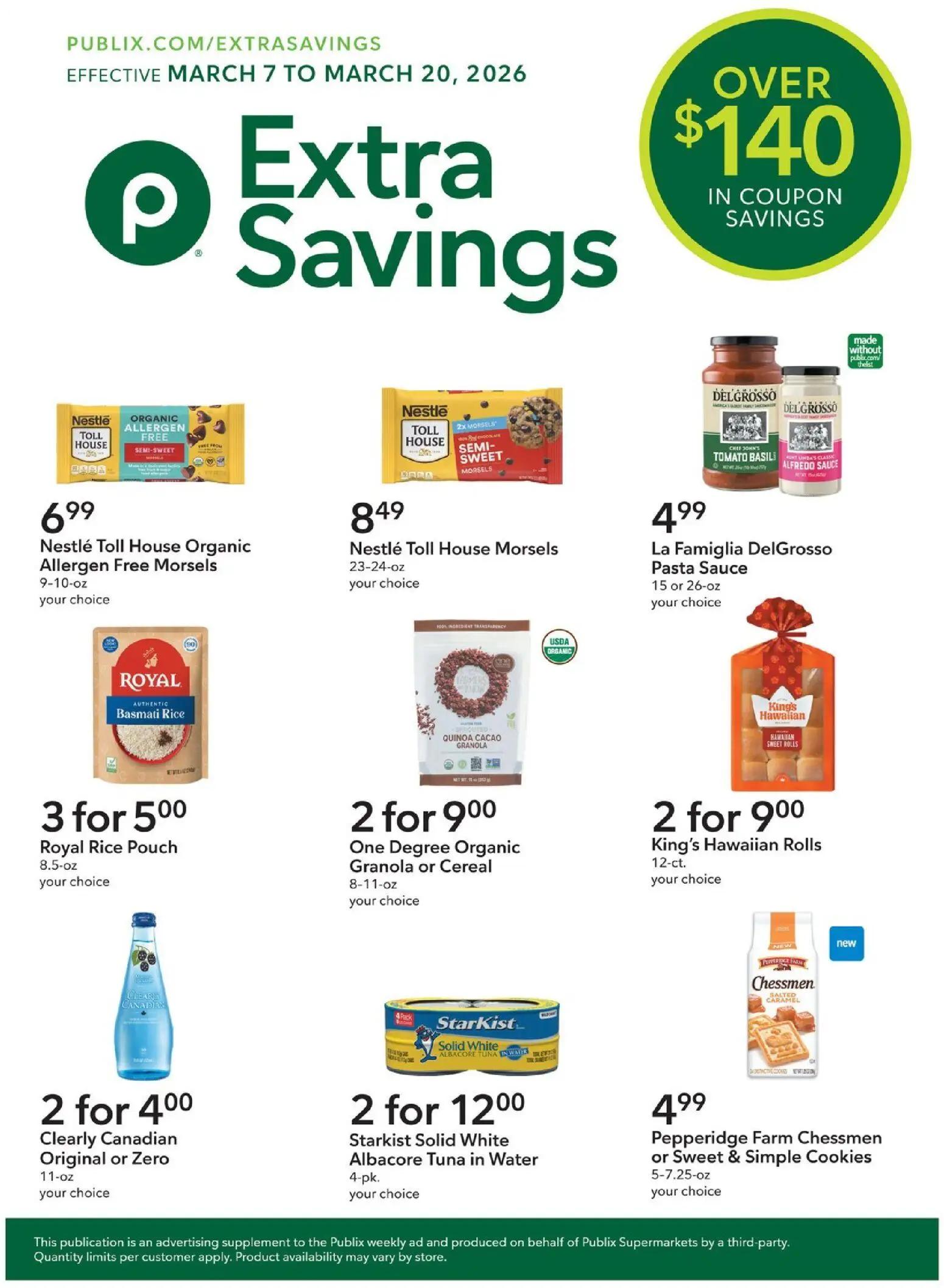 publix - Publix Extra Savings - 03/07 - 03/20 2026