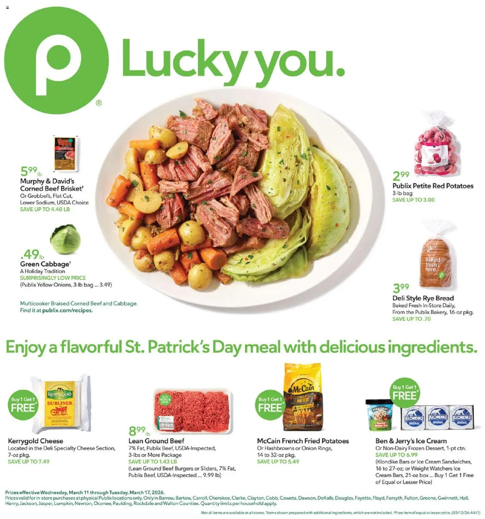 publix - Publix Weekly Ad - 03/11 - 03/17 2026 - page: 1