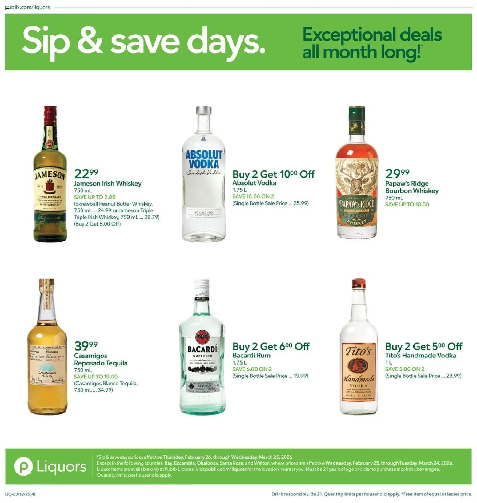 publix - Publix Liquor Ad - 03/12 - 03/18 2026 - page: 4