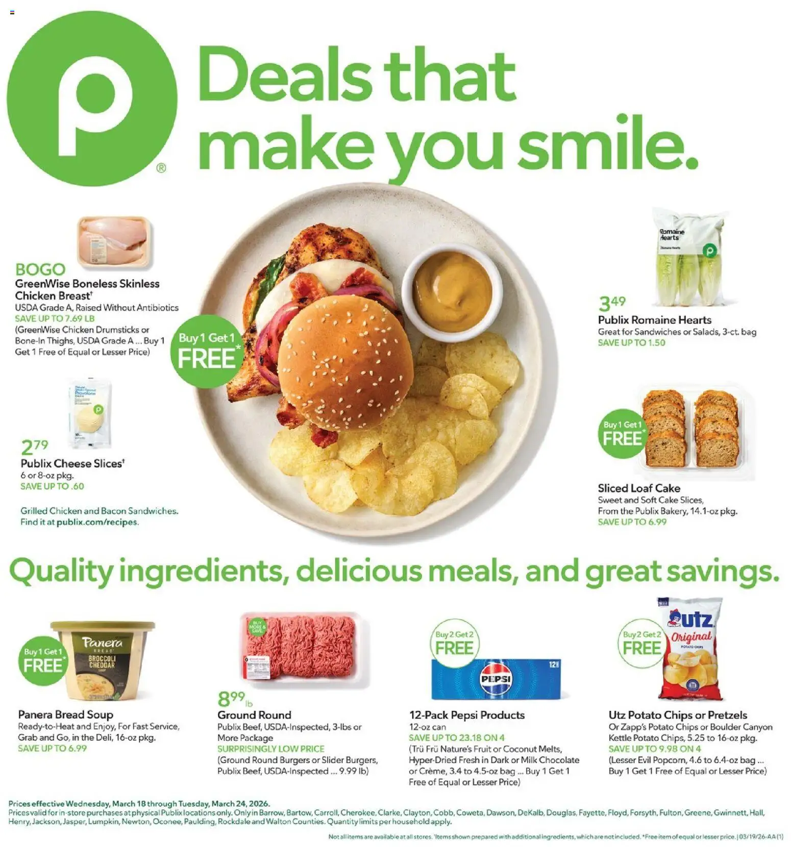 publix - Publix Weekly Ad - 03/18 - 03/24 2026