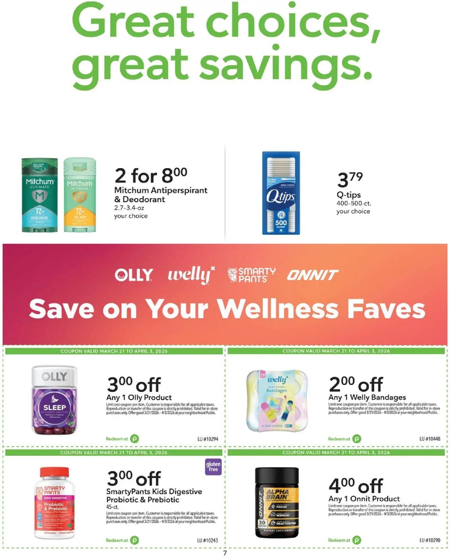 publix - Publix Extra Savings - 03/21 - 04/03 2026 - page: 7