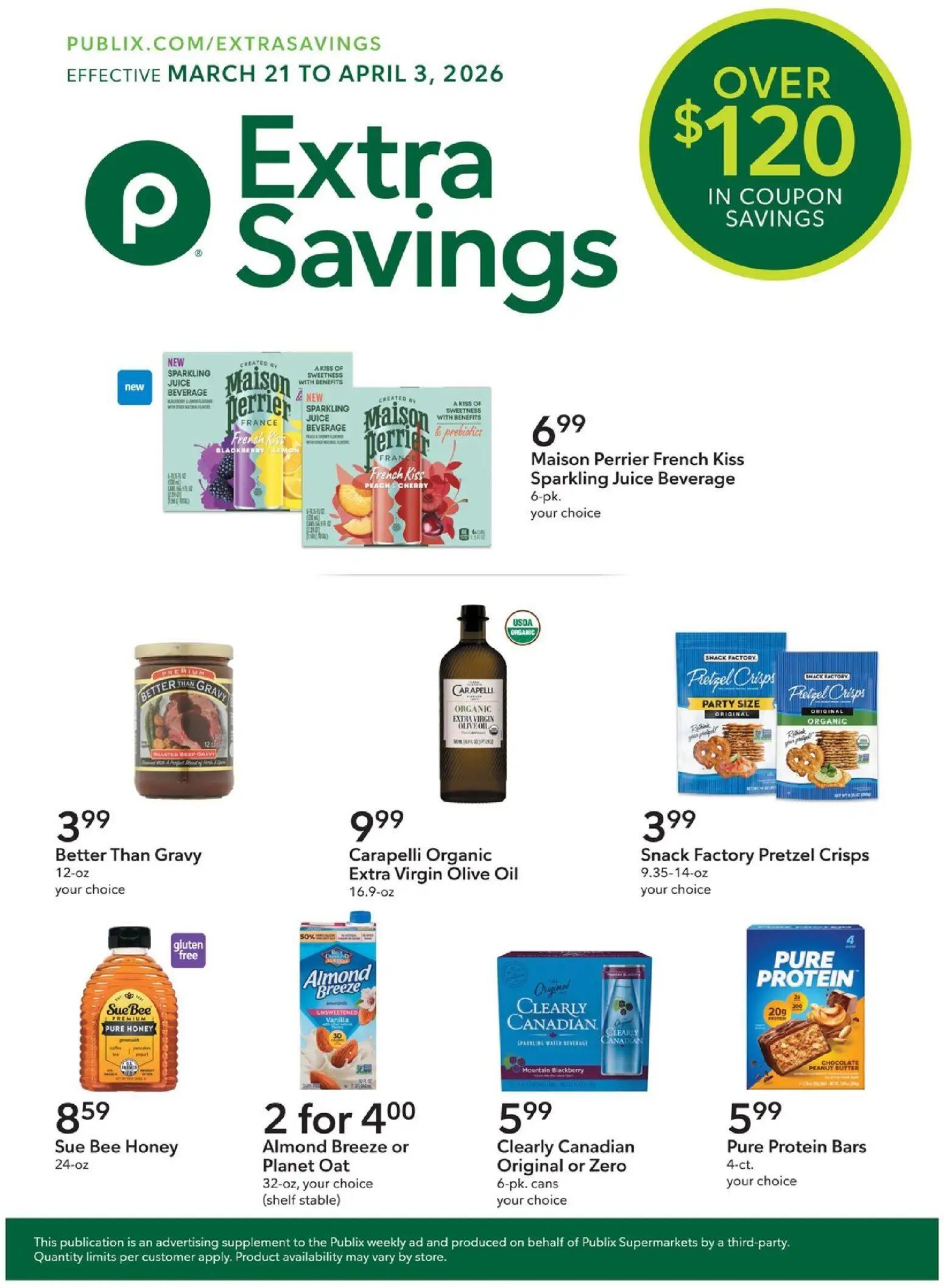 publix - Publix Extra Savings - 03/21 - 04/03 2026