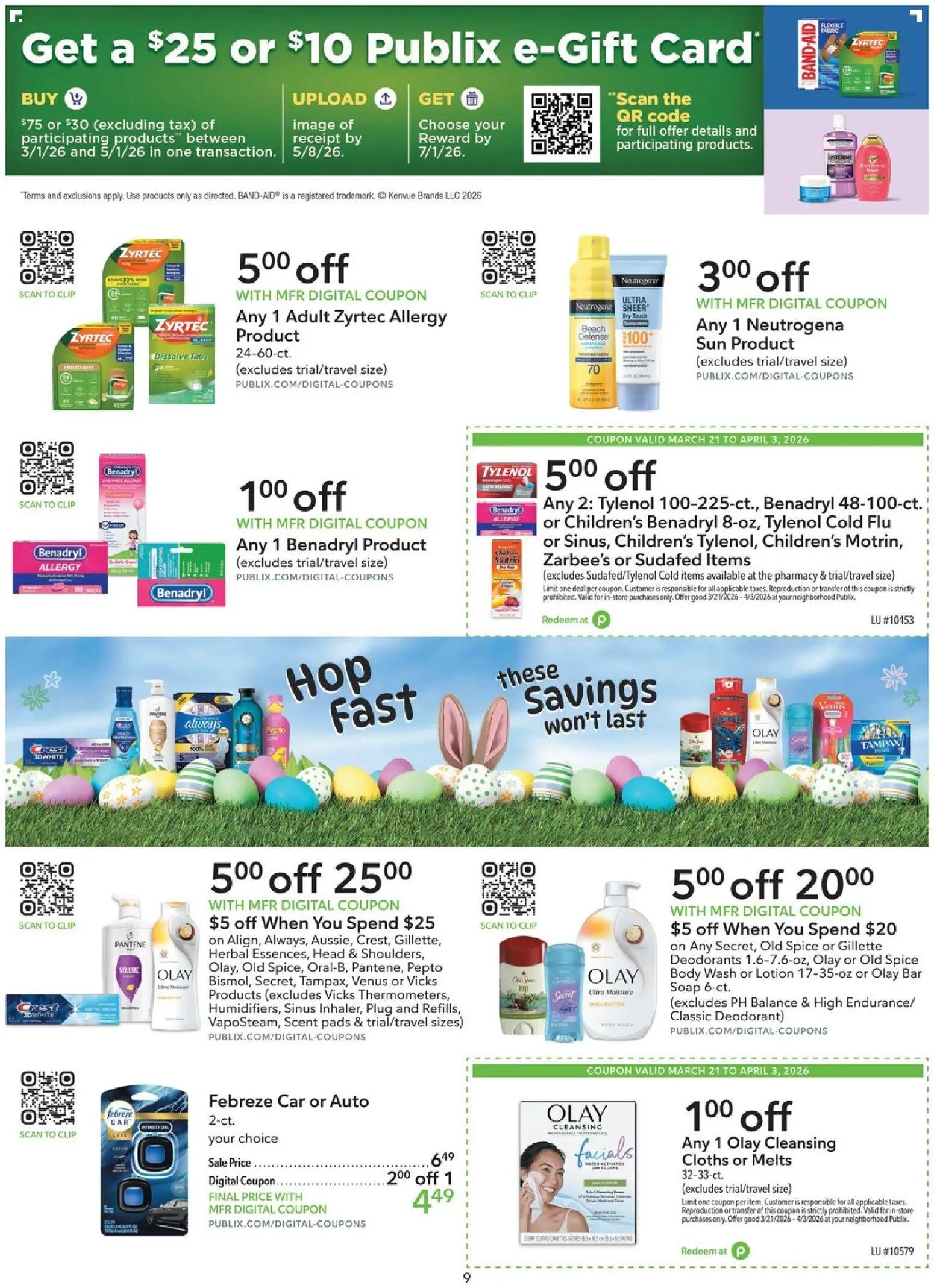 publix - Publix Extra Savings - 03/21 - 04/03 2026 - page: 9