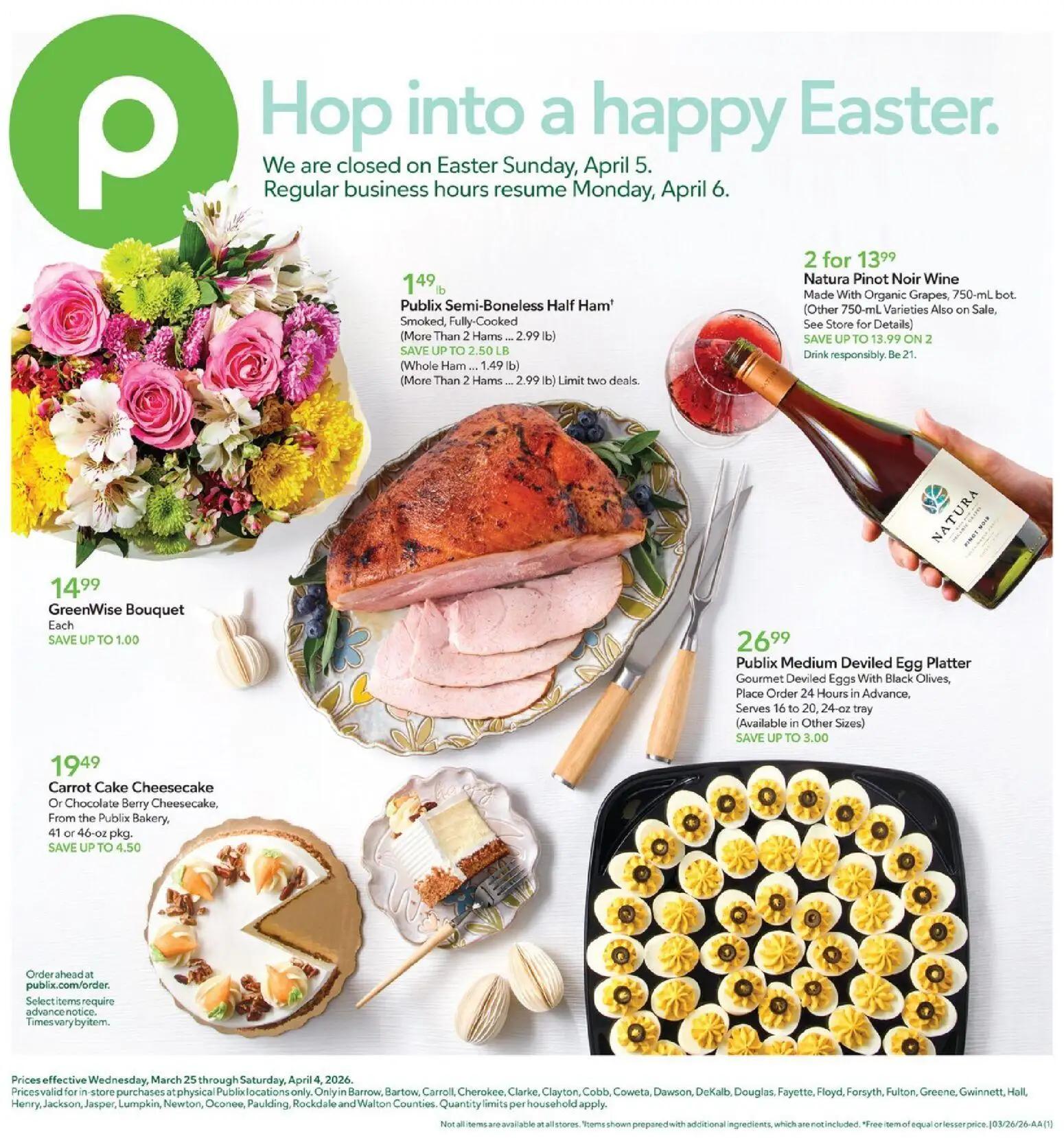 publix - Publix Weekly Ad - 03/25 - 04/04 2026