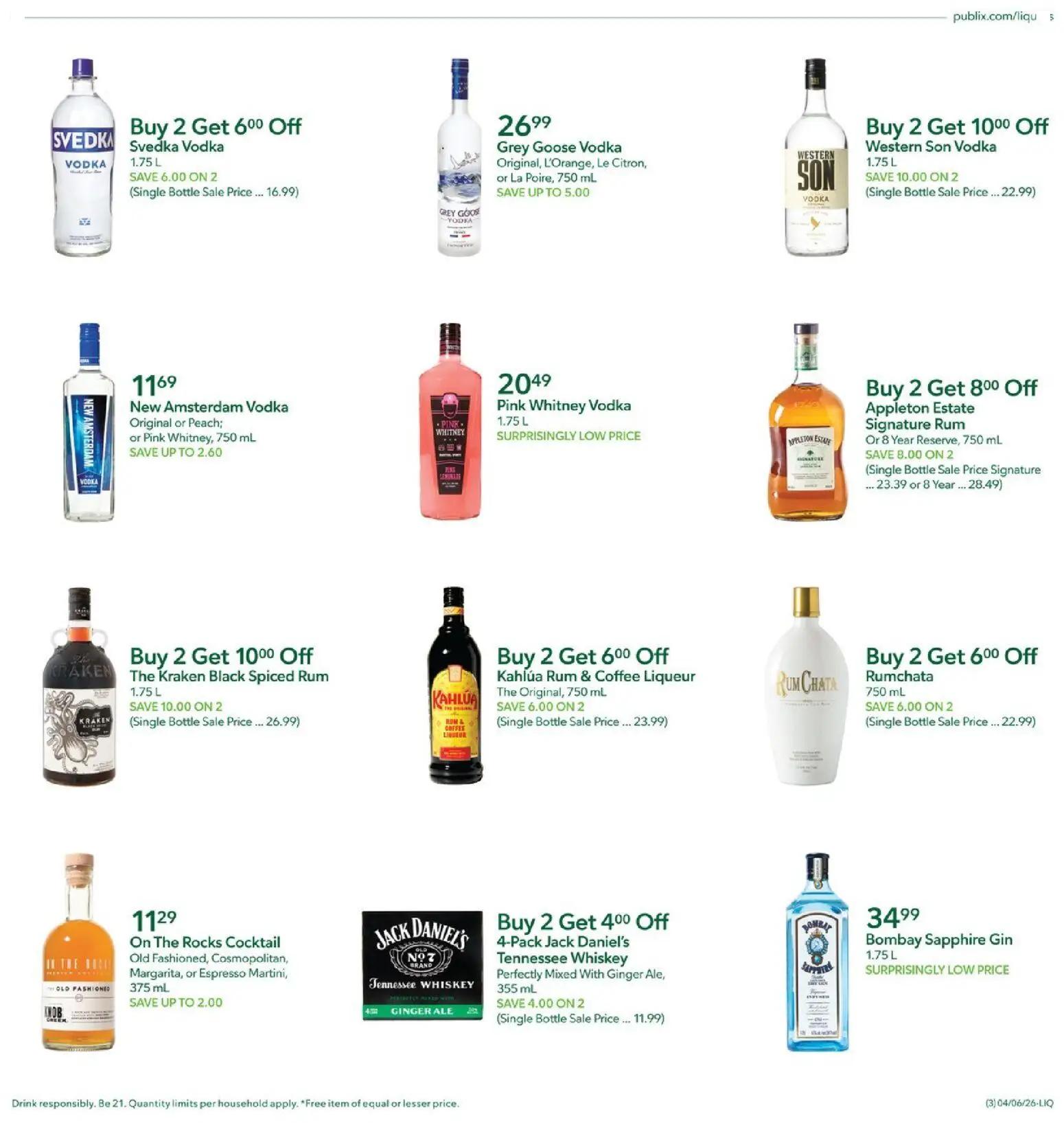 publix - Publix Liquor Ad - 04/06 - 04/15 2026 - page: 3
