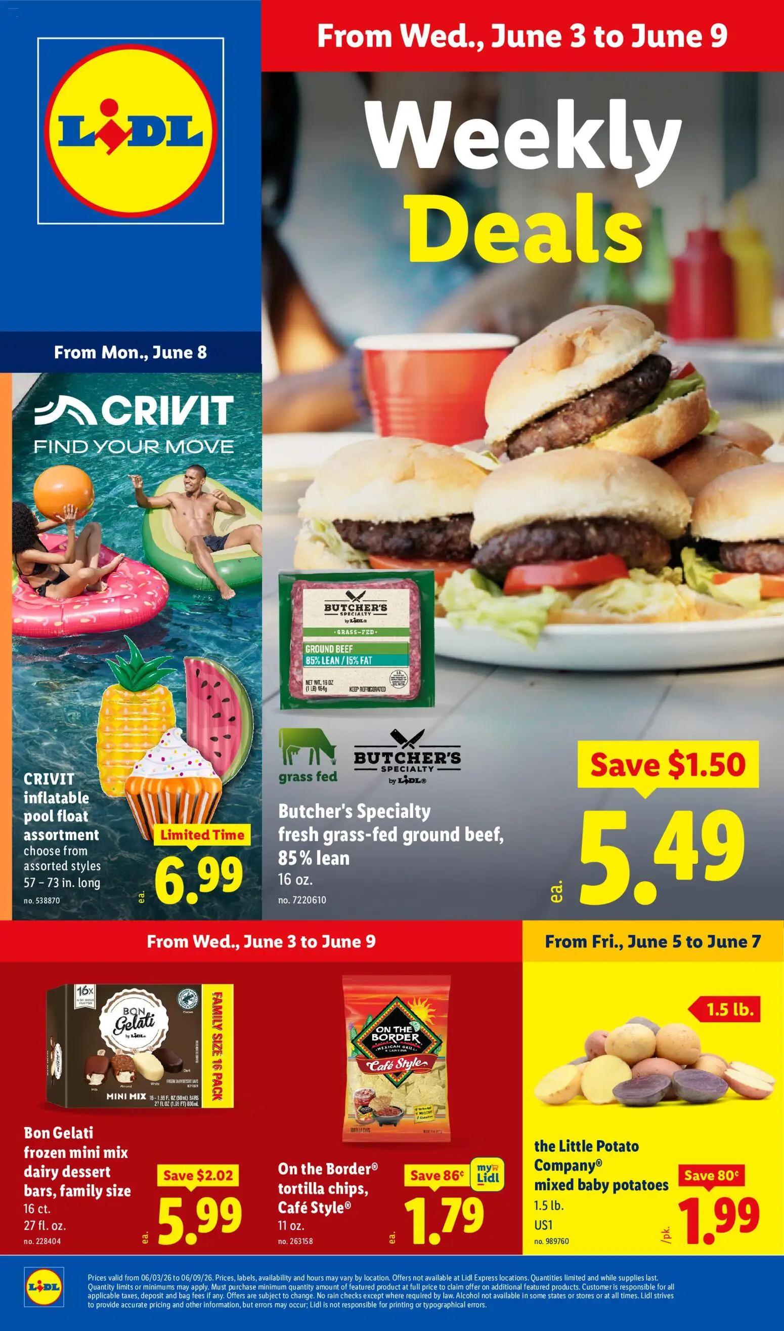 lidl - Lidl Weekly Ad - 06/03 - 06/09 2026 - page: 1