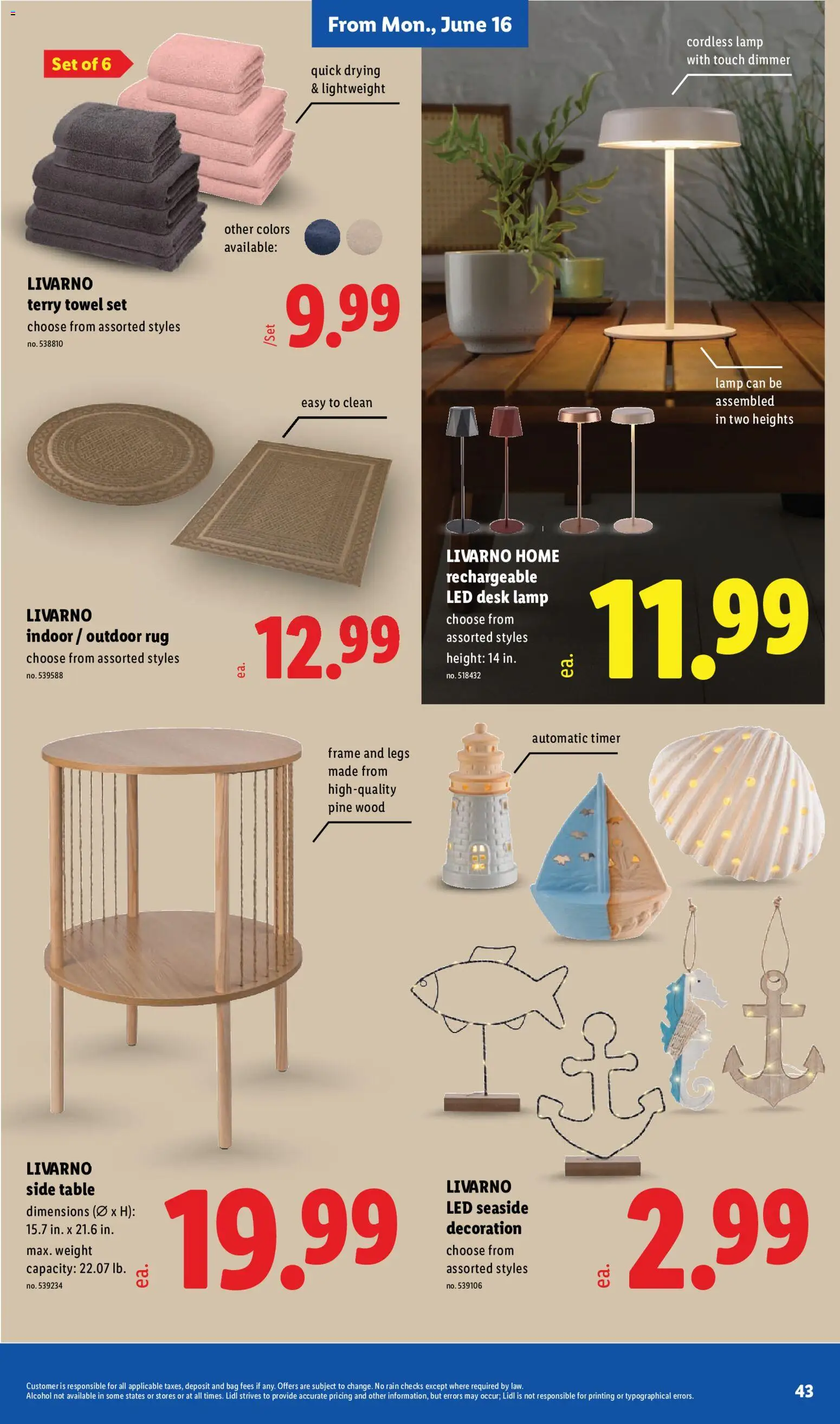 lidl - Lidl Weekly Ad - 06/10 - 06/16 2026 - page: 43