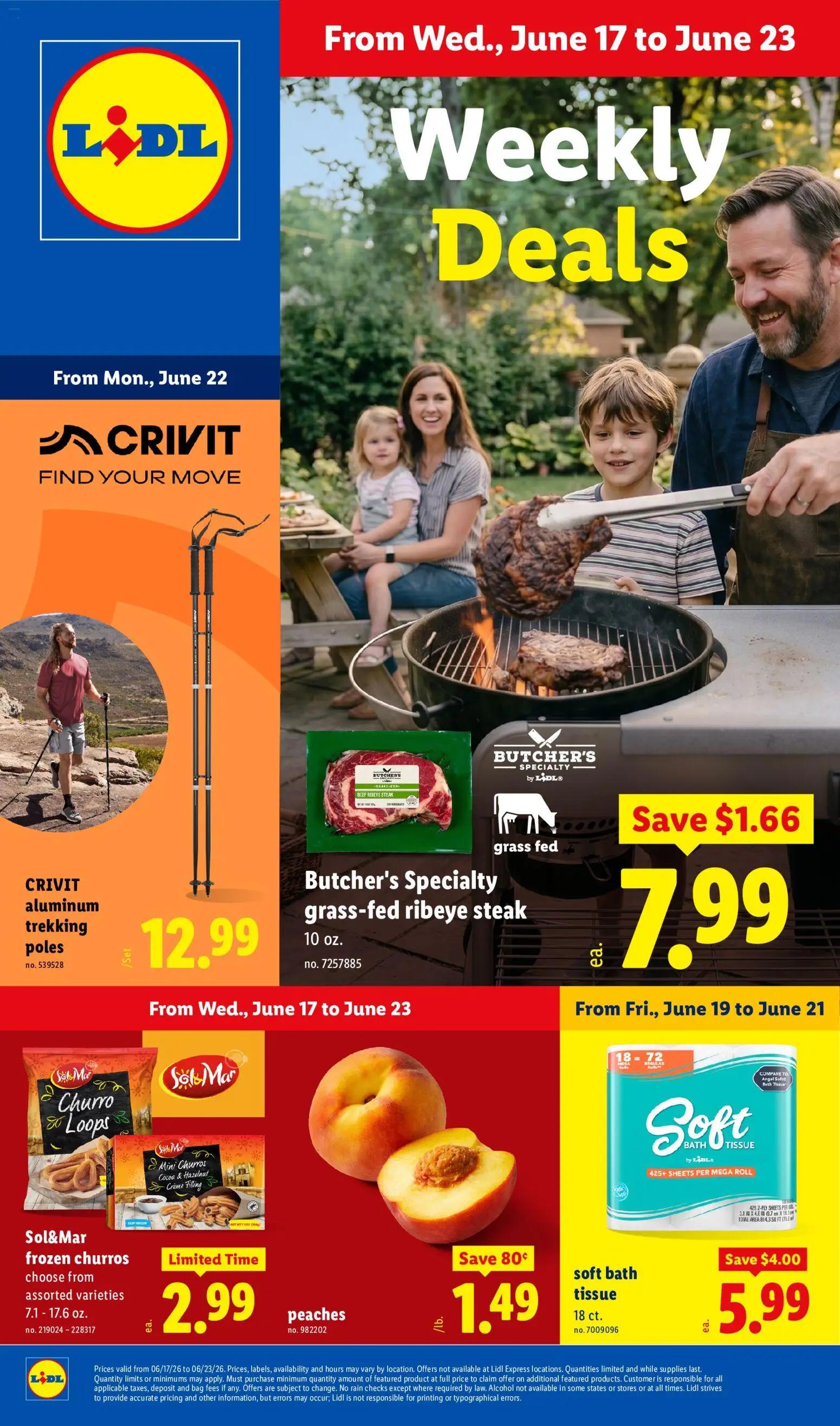 lidl - Lidl Weekly Ad - 06/17 - 06/23 2026 - page: 1