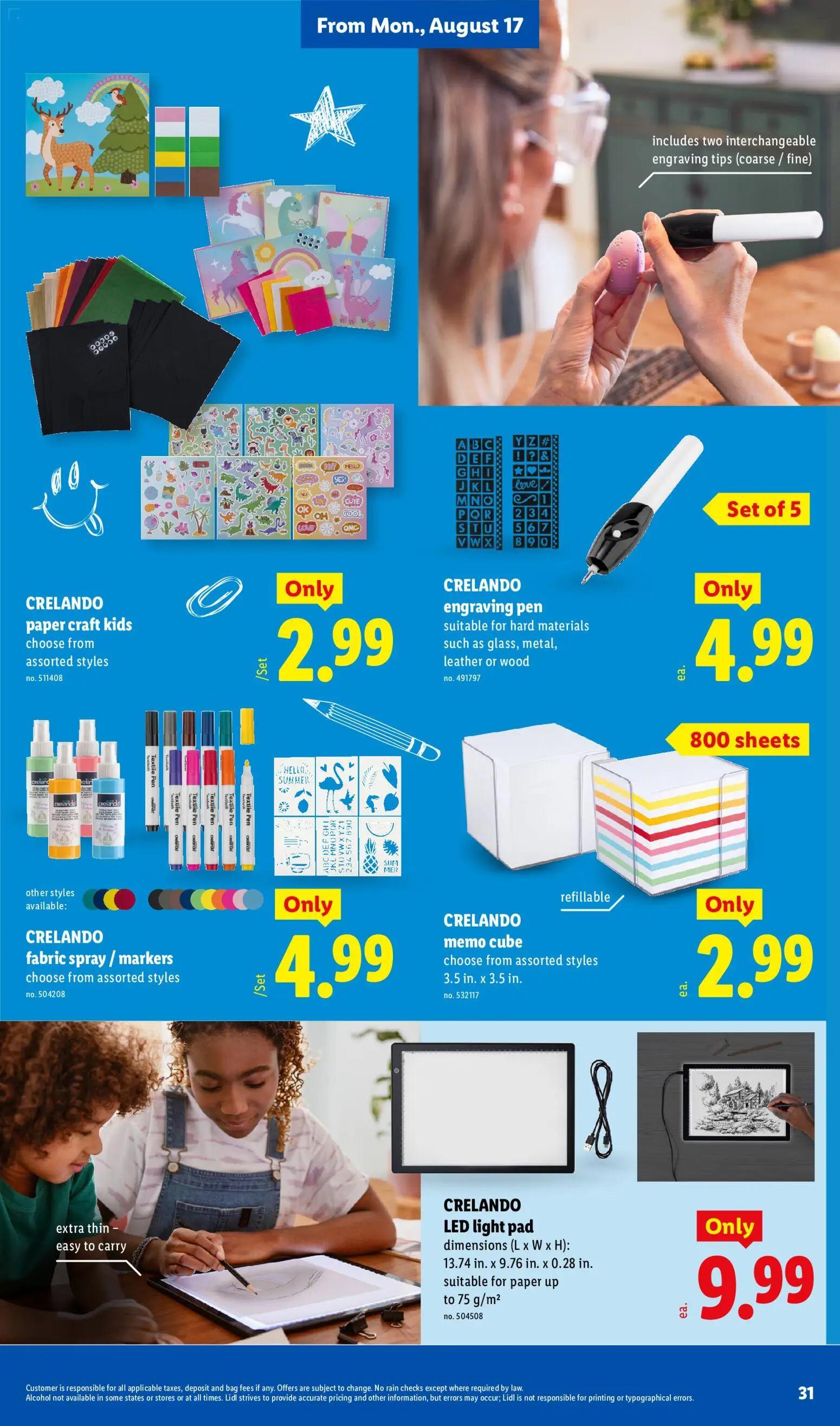 lidl - Lidl Weekly Ad - 08/12 - 08/18 2026 - page: 31