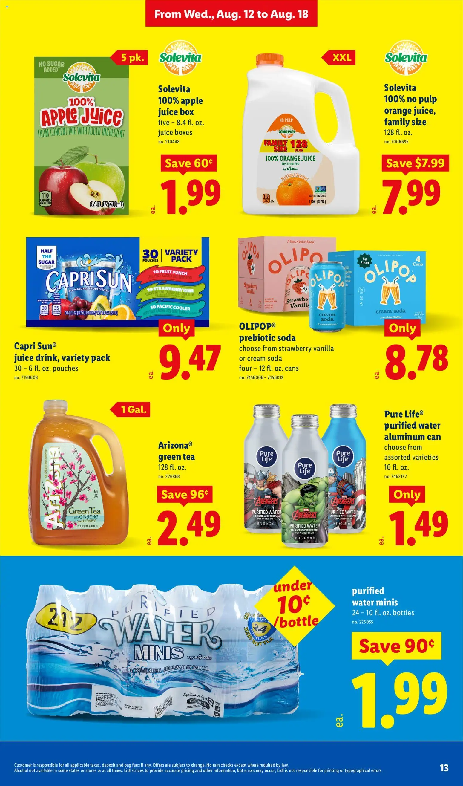 lidl - Lidl Weekly Ad - 08/12 - 08/18 2026 - page: 13