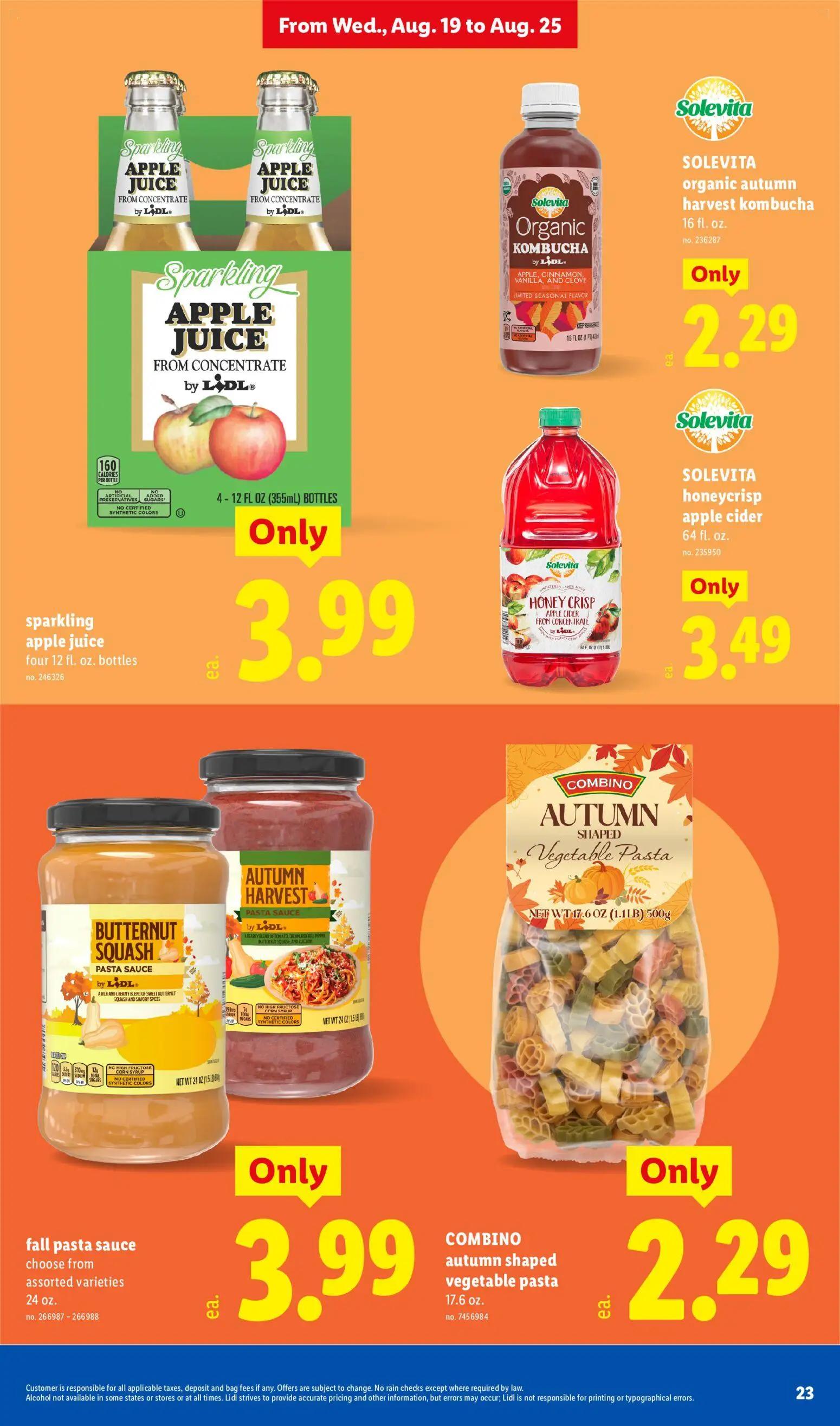 lidl - Lidl Weekly Ad - 08/19 - 08/25 2026 - page: 23