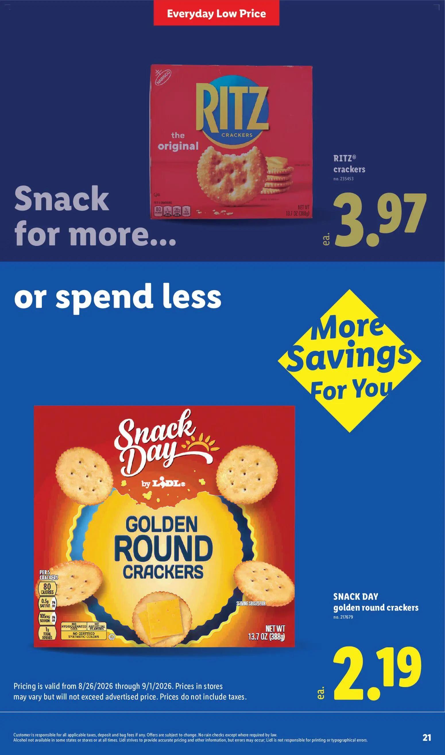 lidl - Lidl Weekly Ad - 08/26 - 09/01 2026 - page: 21