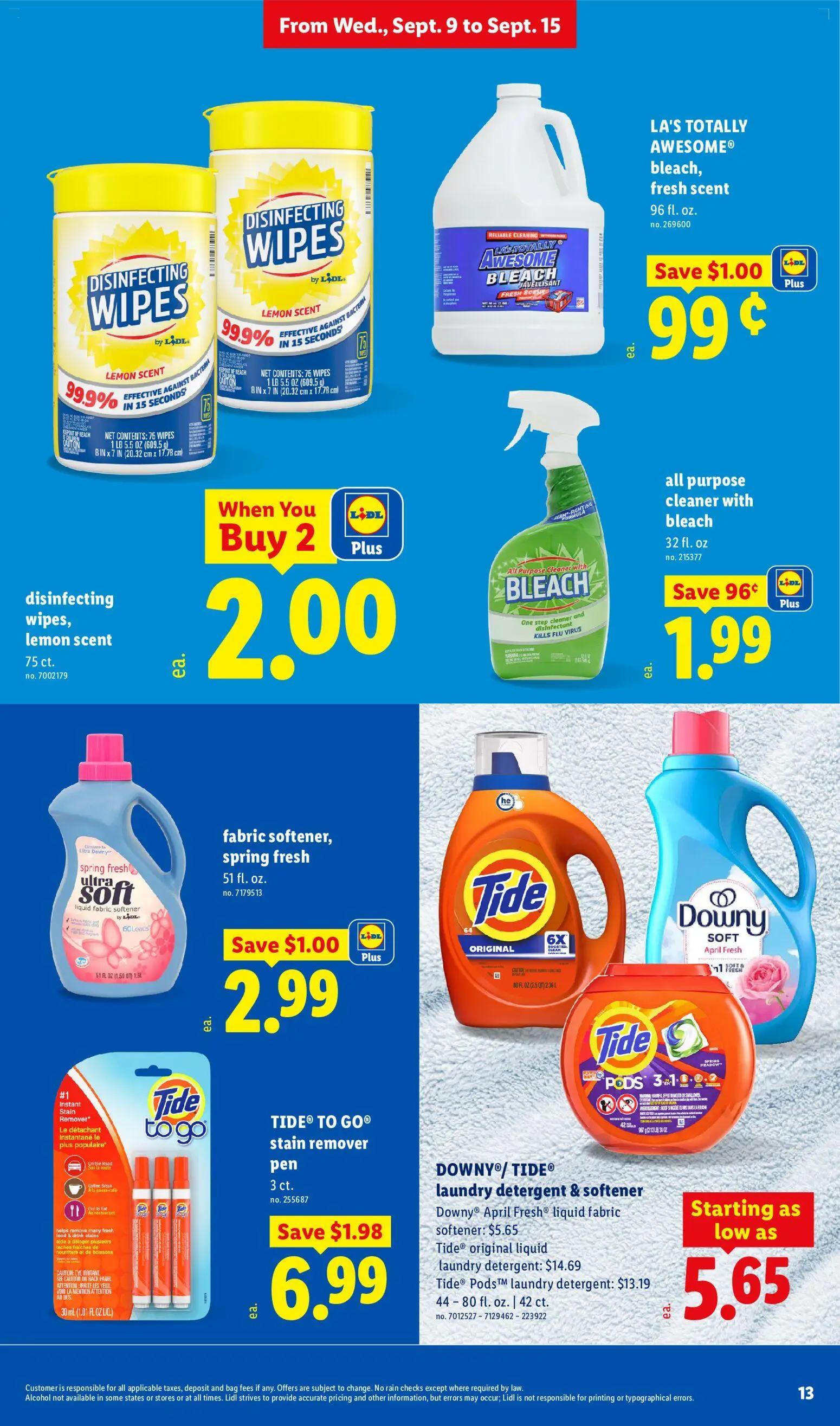lidl - Lidl Weekly Ad - 09/09 - 09/15 2026 - page: 13