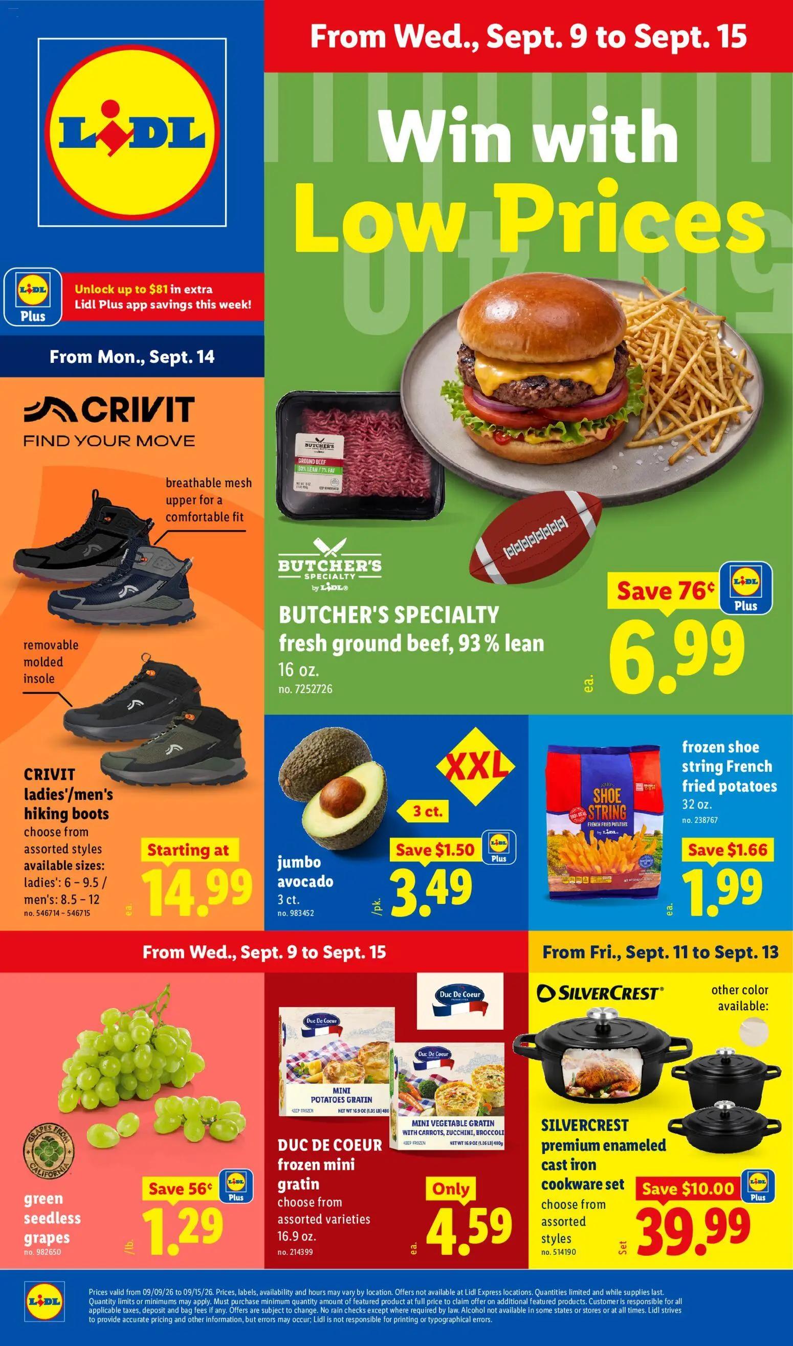 lidl - Lidl Weekly Ad - 09/09 - 09/15 2026