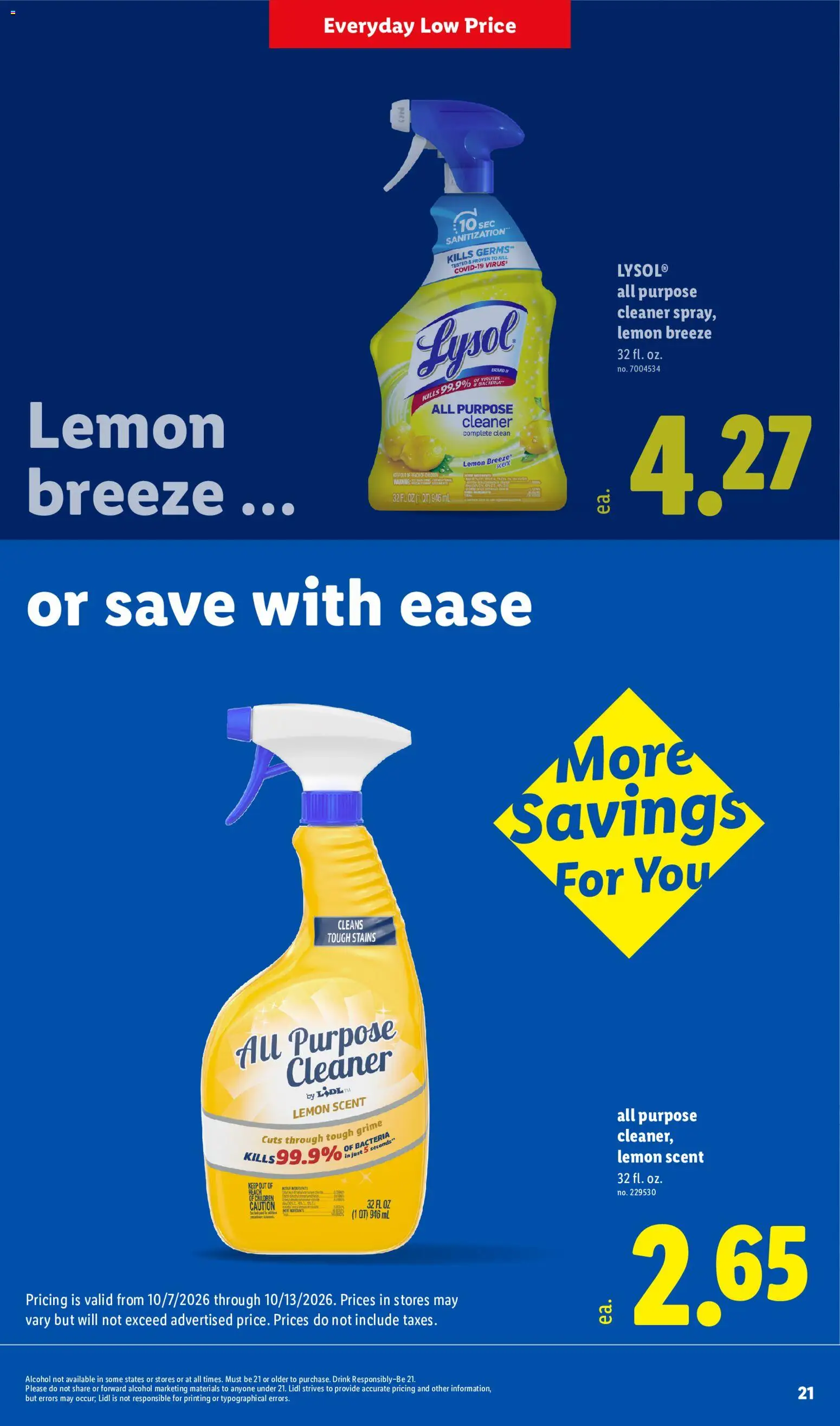 lidl - Lidl Weekly Ad - 10/07 - 10/13 2026 - page: 21