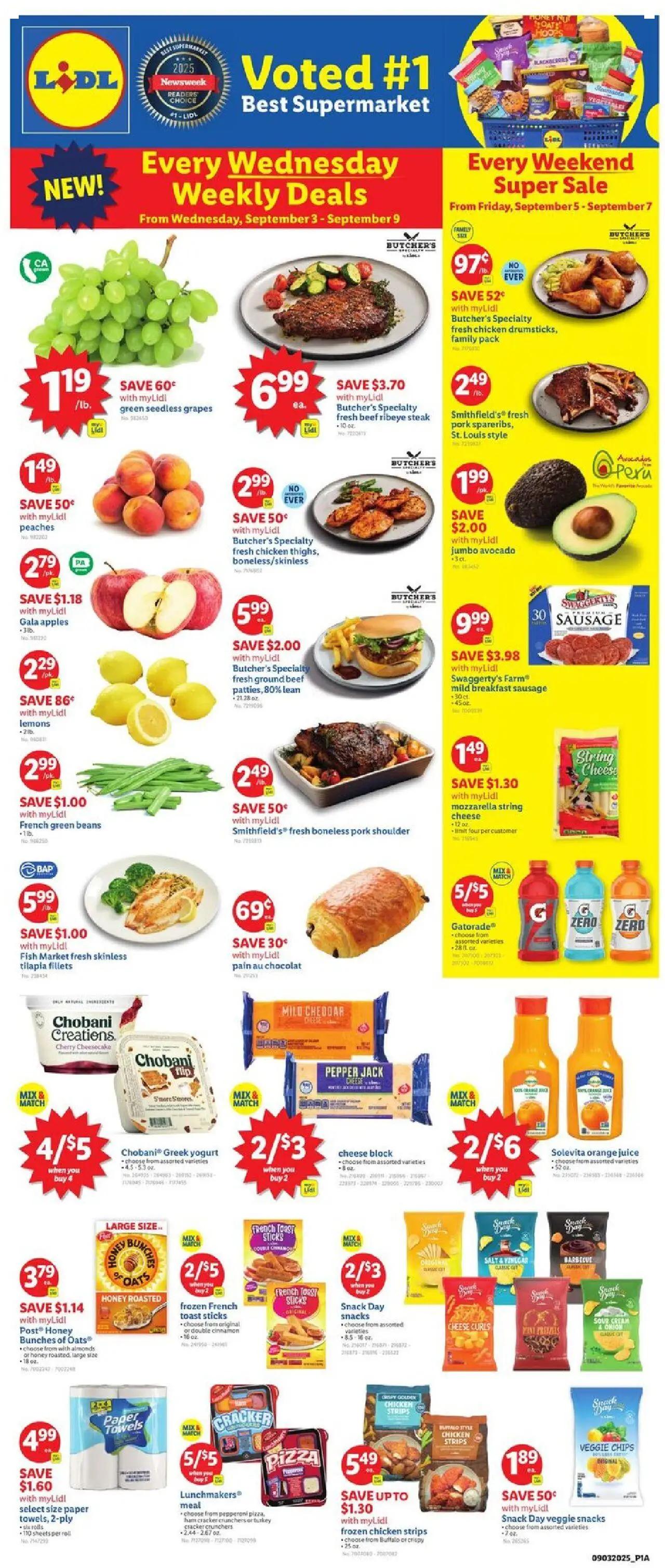 lidl - Lidl Weekly Ad - NY - 09/03 - 09/09 2025