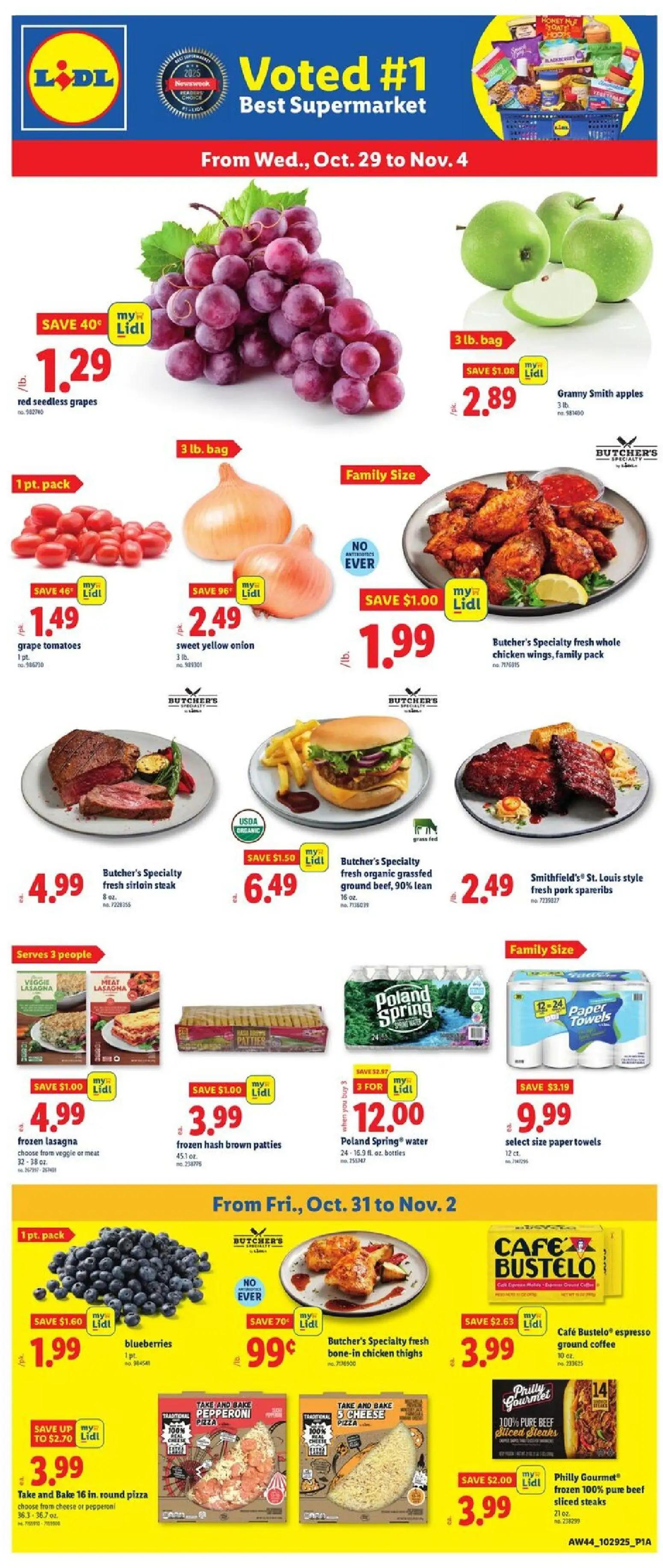 lidl - Lidl Weekly Ad - 10/29 - 11/04 2025