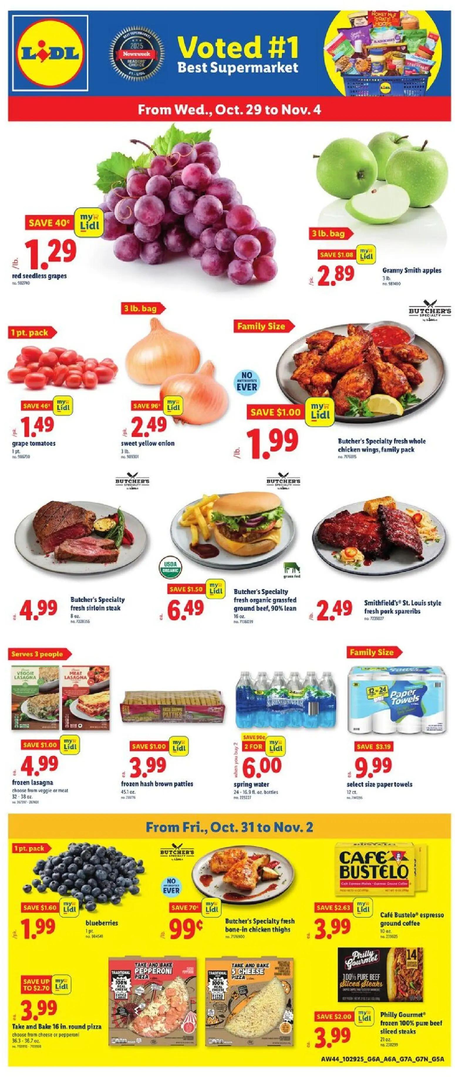 lidl - Lidl Weekly Ad - GA - 10/29 - 11/04 2025