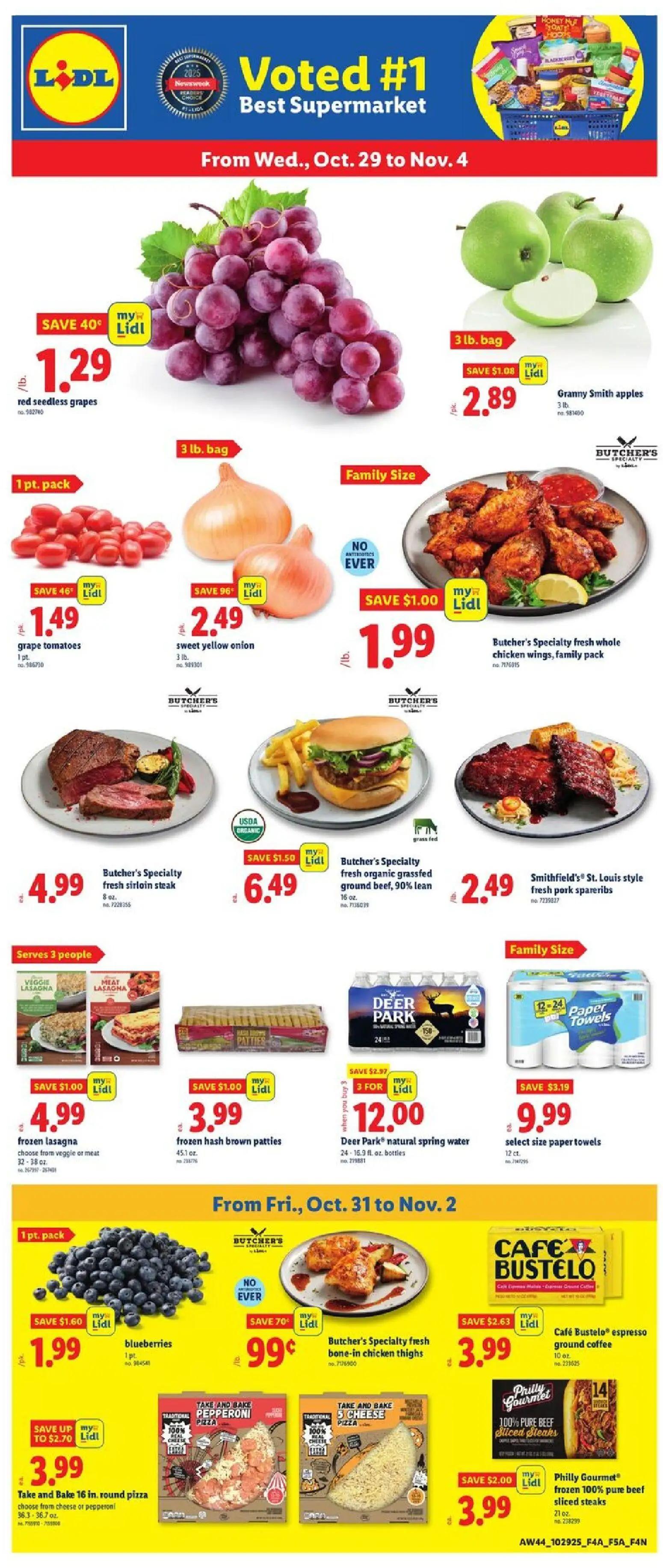 lidl - Lidl Weekly Ad - WA - 10/29 - 11/04 2025