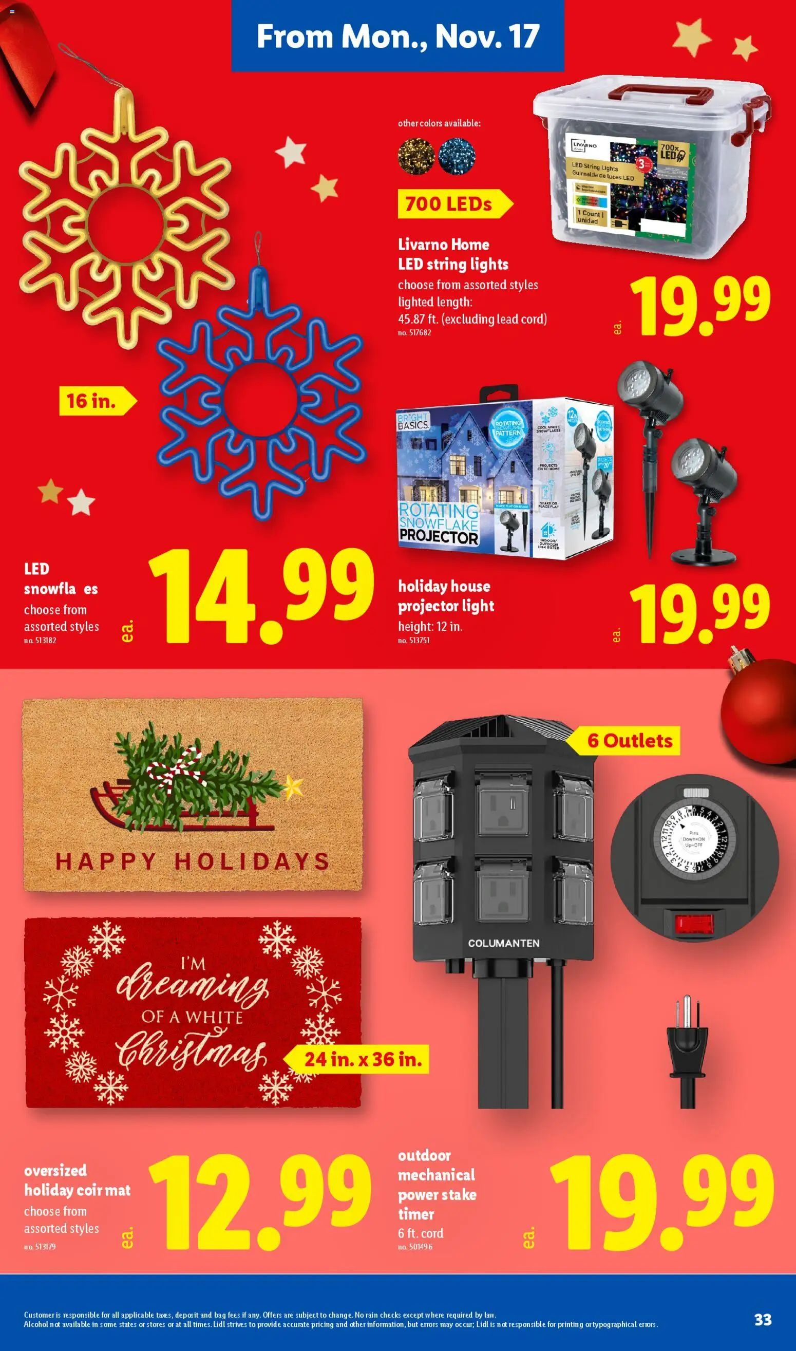 lidl - Weekly ads Lidl BLACK FRIDAY from 11/12/2025 - page: 33
