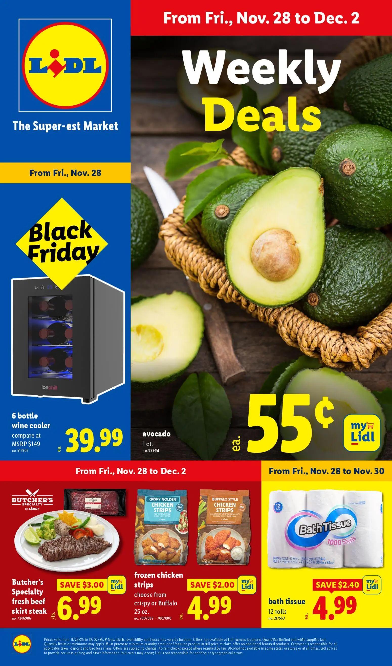 lidl - Weekly ads Lidl BLACK FRIDAY from 11/27/2025