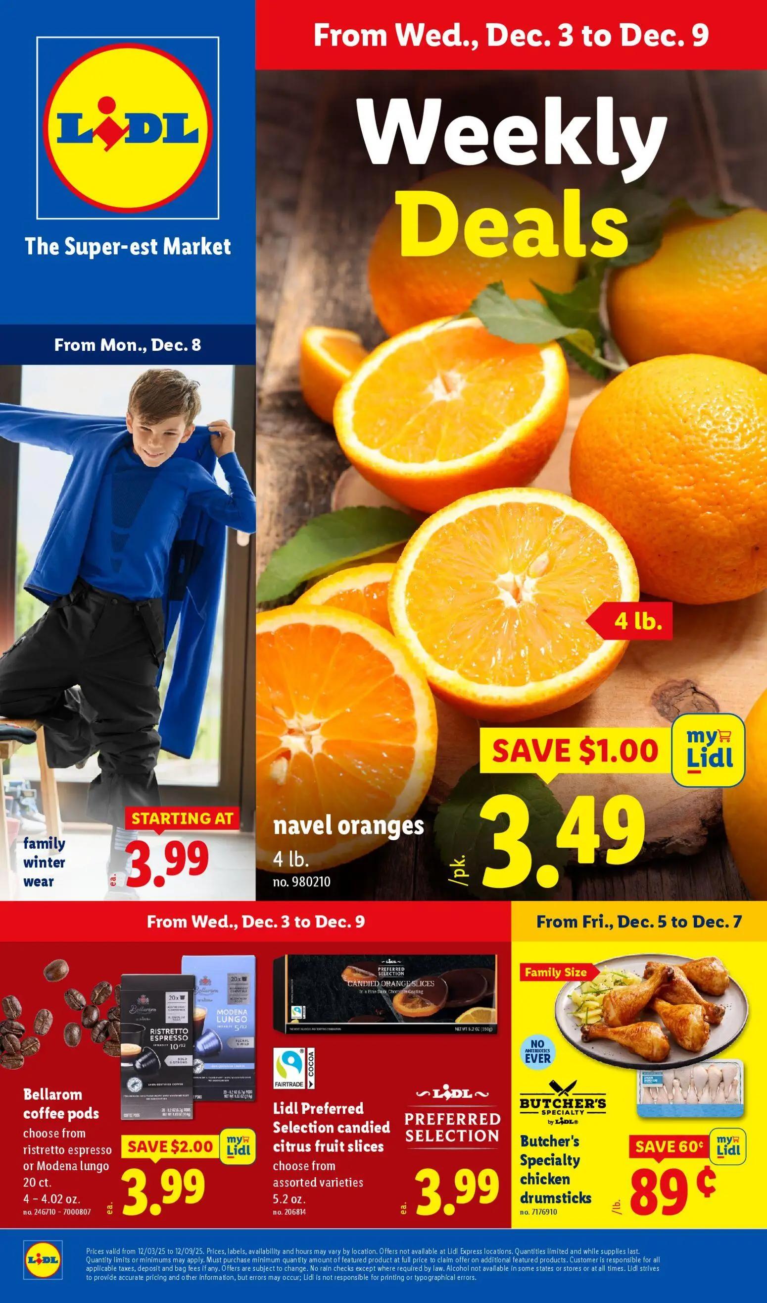 lidl - Lidl Weekly Ad - 12/03 - 12/09 2025 - page: 1