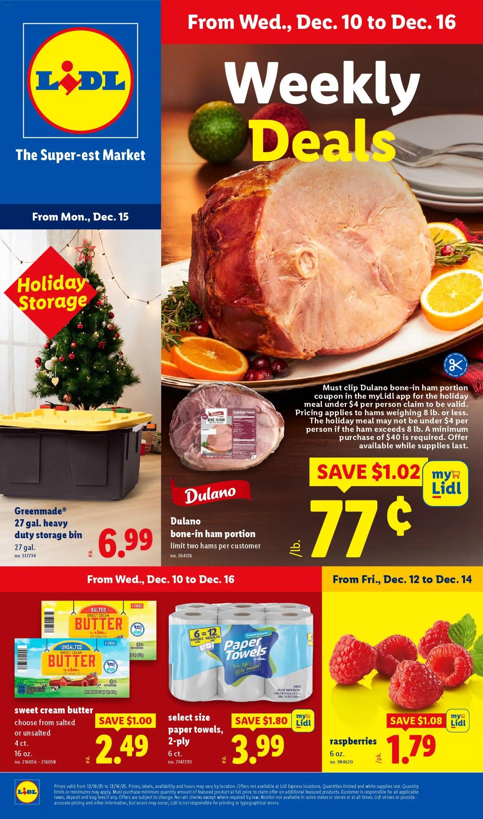 lidl - Lidl Weekly Ad - 12/10 - 12/16 2025