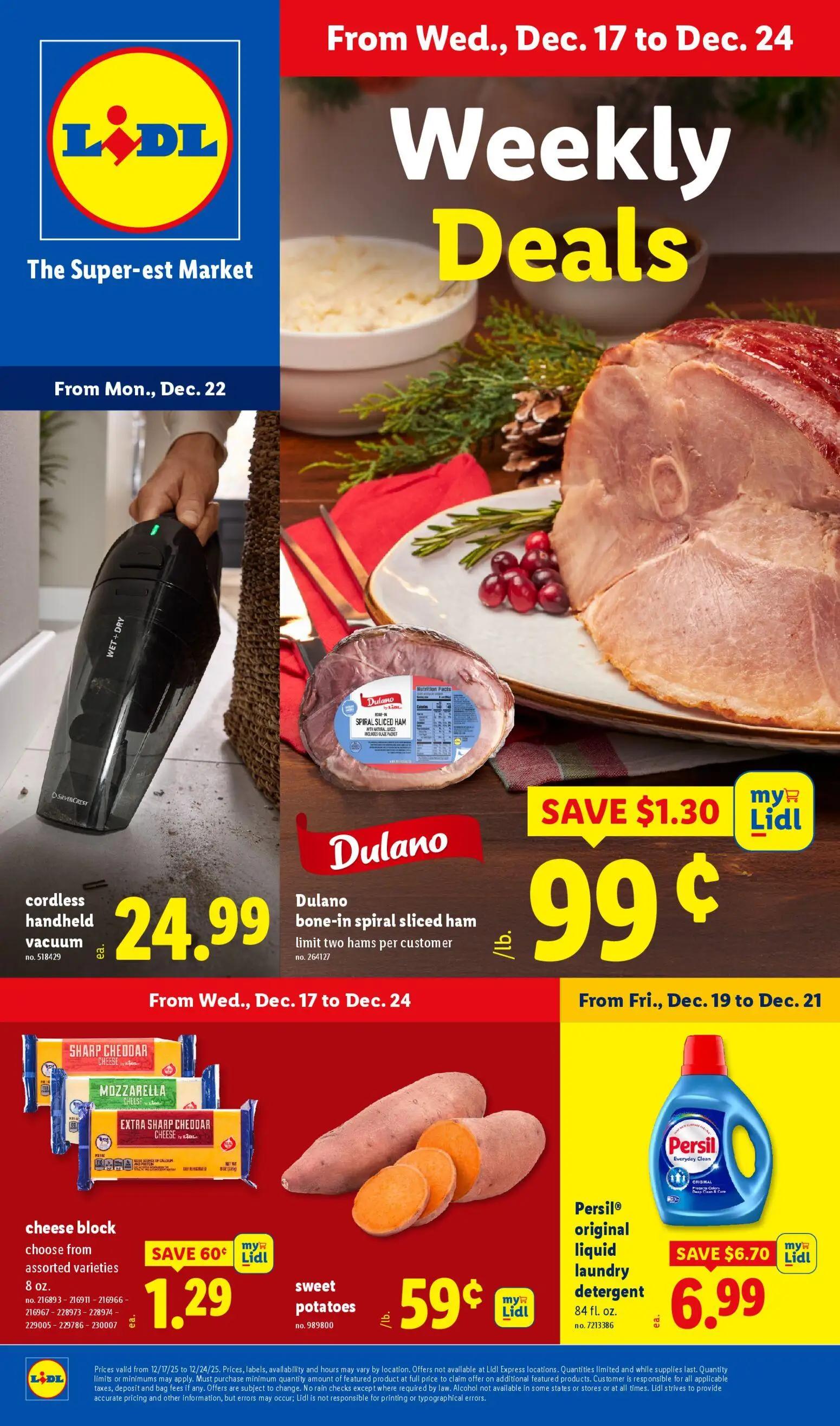 lidl - Lidl Weekly Ad - 12/17 - 12/24 2025 - page: 1