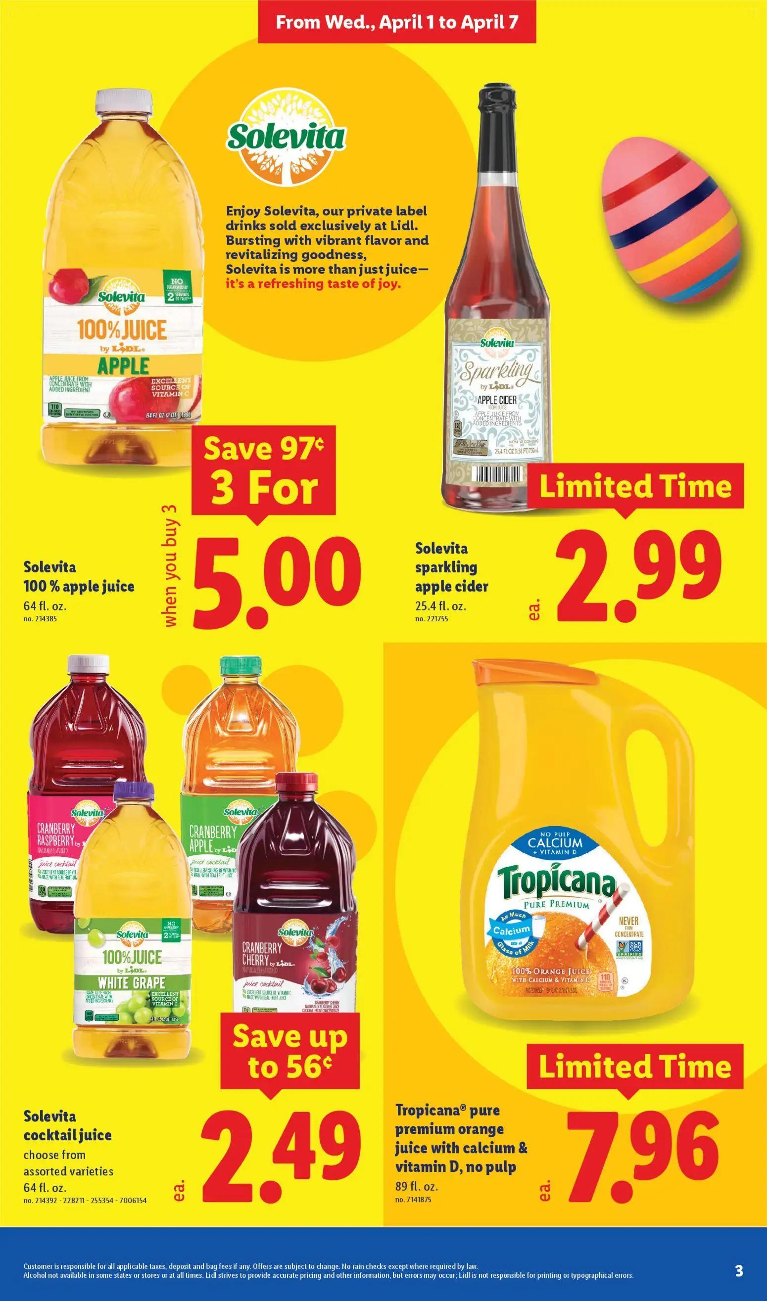lidl - Lidl Weekly Ad - 04/01 - 05/07 2026 - page: 3