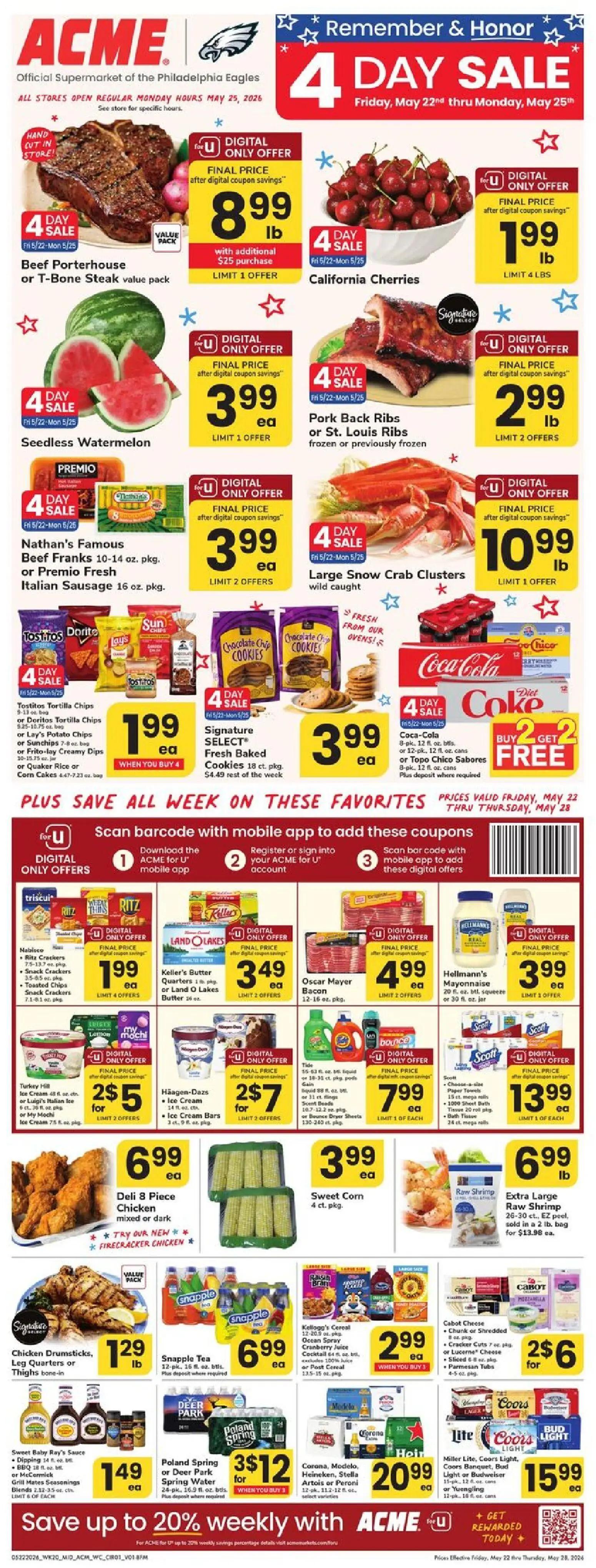 acme - Acme Weekly Ad - PA - 05/22 - 05/28 2026