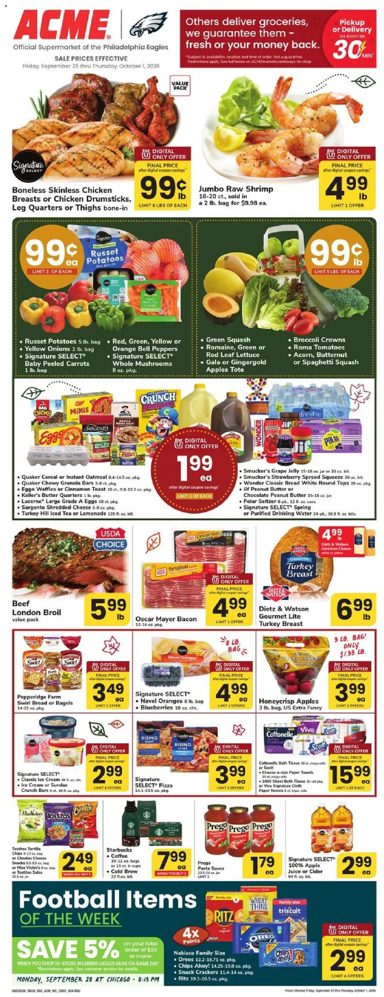 acme - Acme Weekly Ad - 09/25 - 10/01 2026